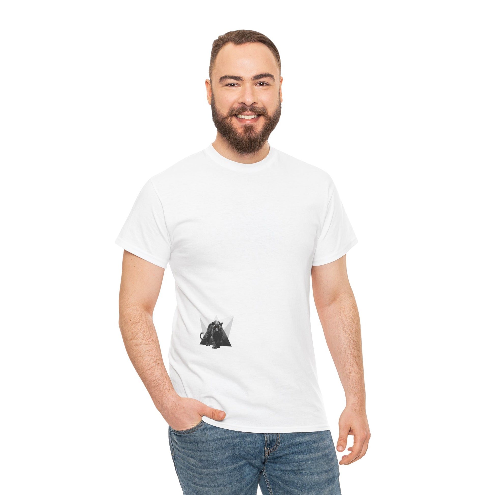 Leopard Women 100% Cotton T-Shirt