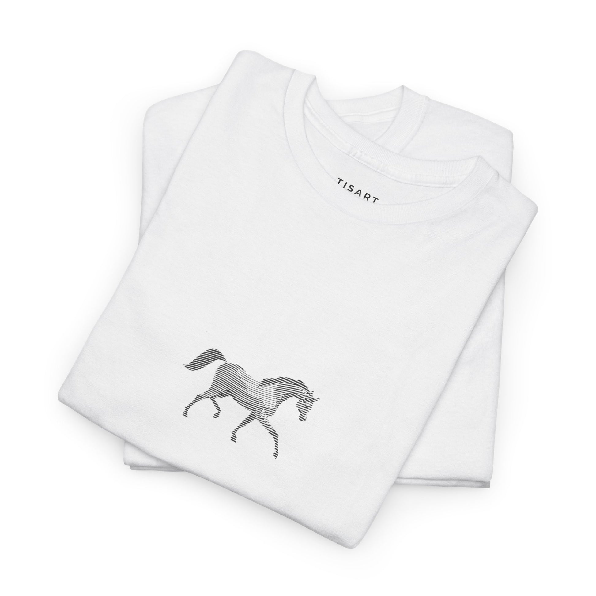 Horse Graphic Men-Women  100% Cotton T-Shirt