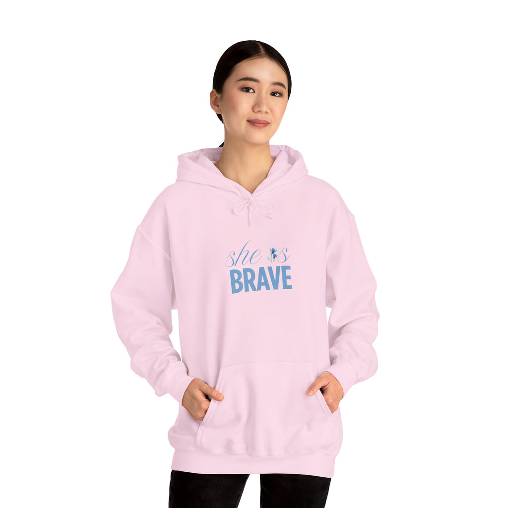 She is Brave Graphic Hoodie
