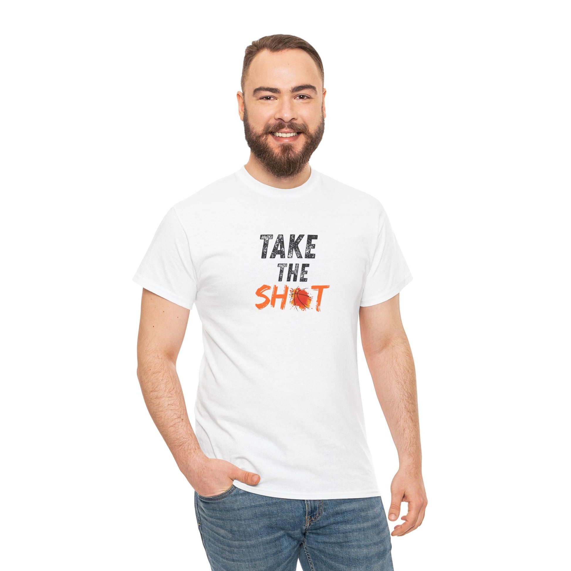 Take the Shot T-Shirt - Men-Women T-Shirt - 100% Cotton