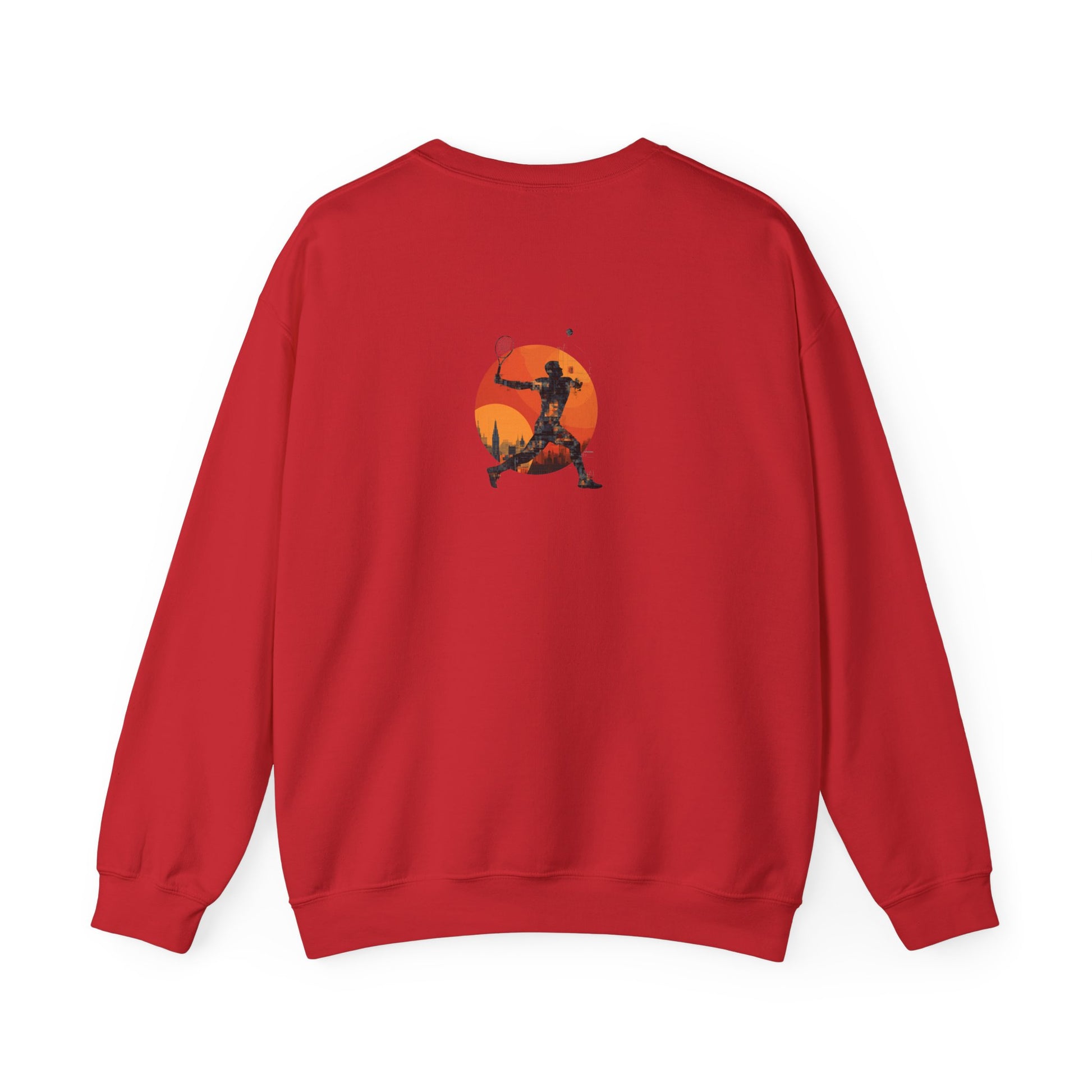 Tennis Sun Graphic Sweatshirt ,Premium Men-Women Heavy Blend Pullover