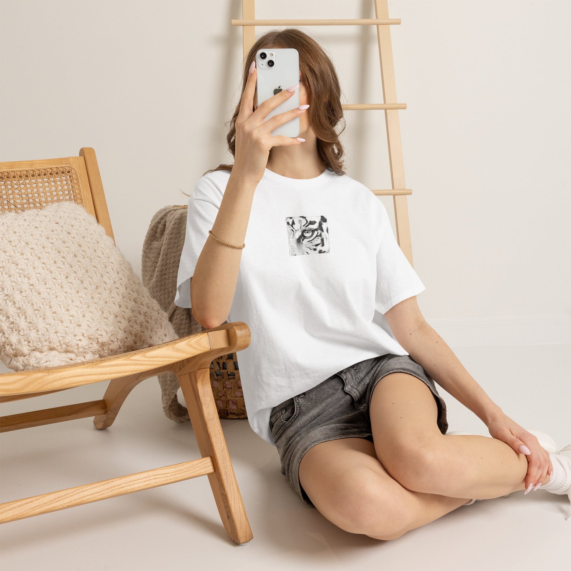 Leopard Graphic Men-Women 100% Cotton T-Shirt