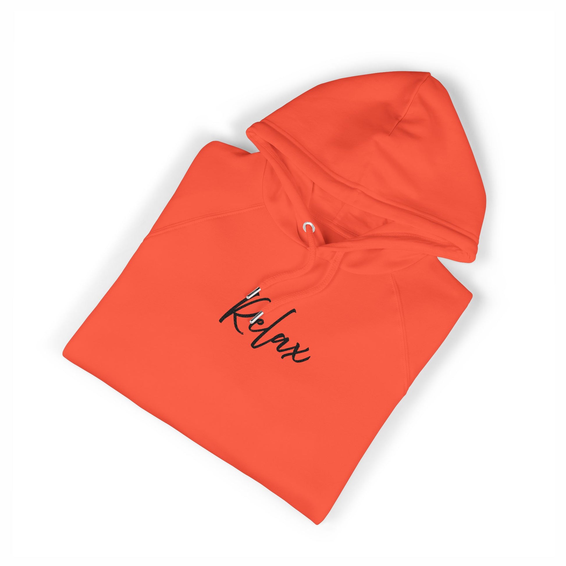 Relax Hoodie - Cozy and Sustainable Men-Women Raglan Hoodie with Embroidery Details