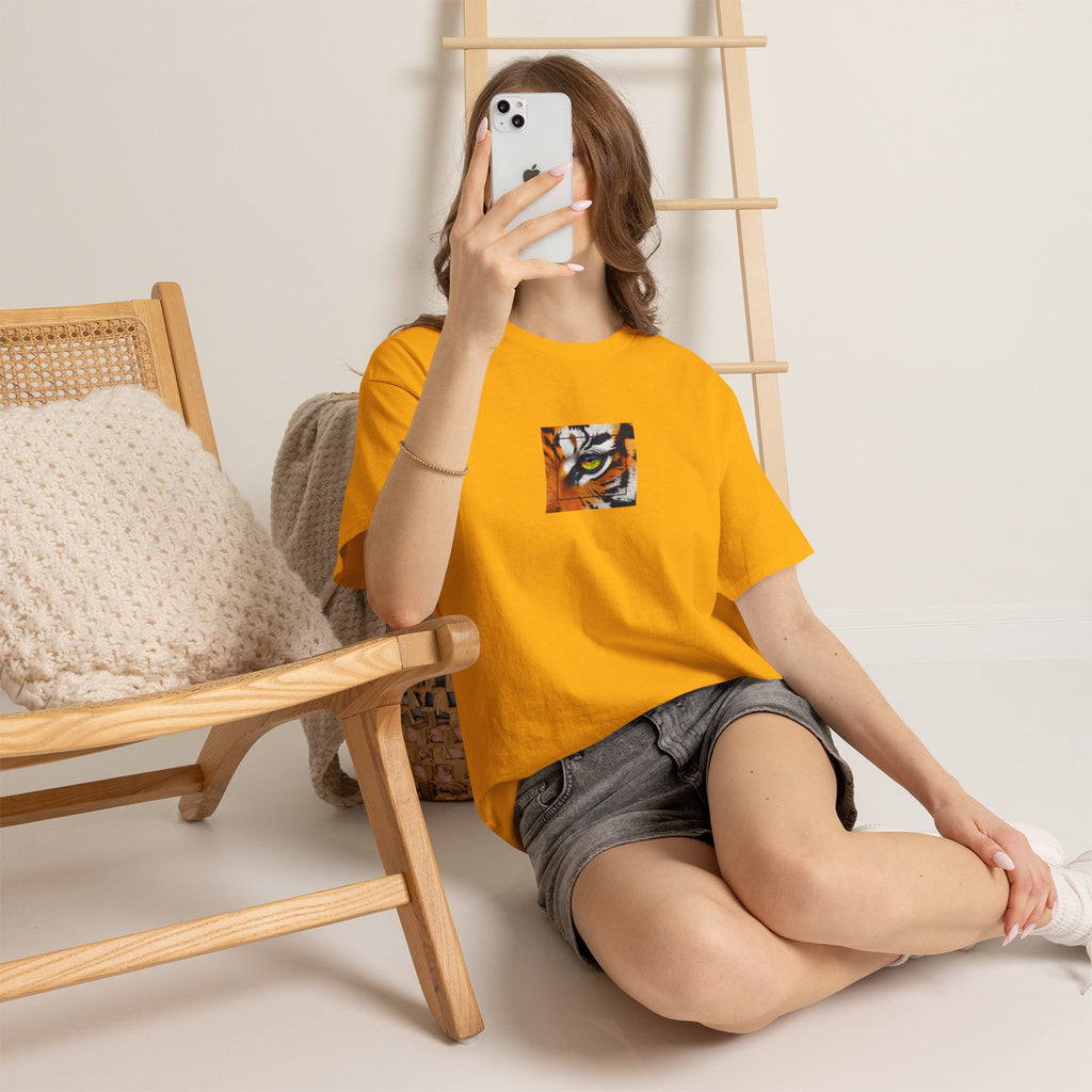 Leopard Graphic T-Shirt Men-Women T-Shirt %100 Cotton