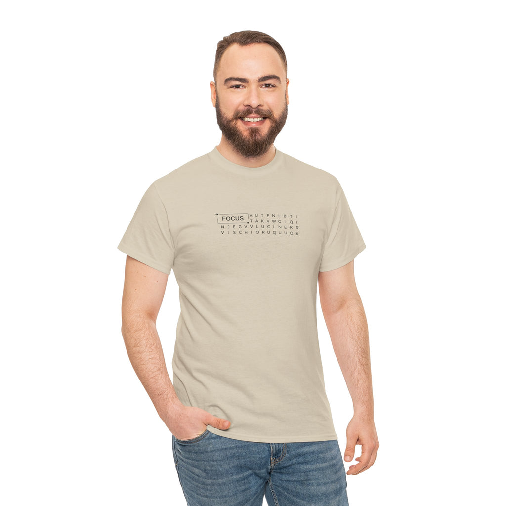 Focus T-Shirt - Men-Women T-Shirt - 100% Cotton