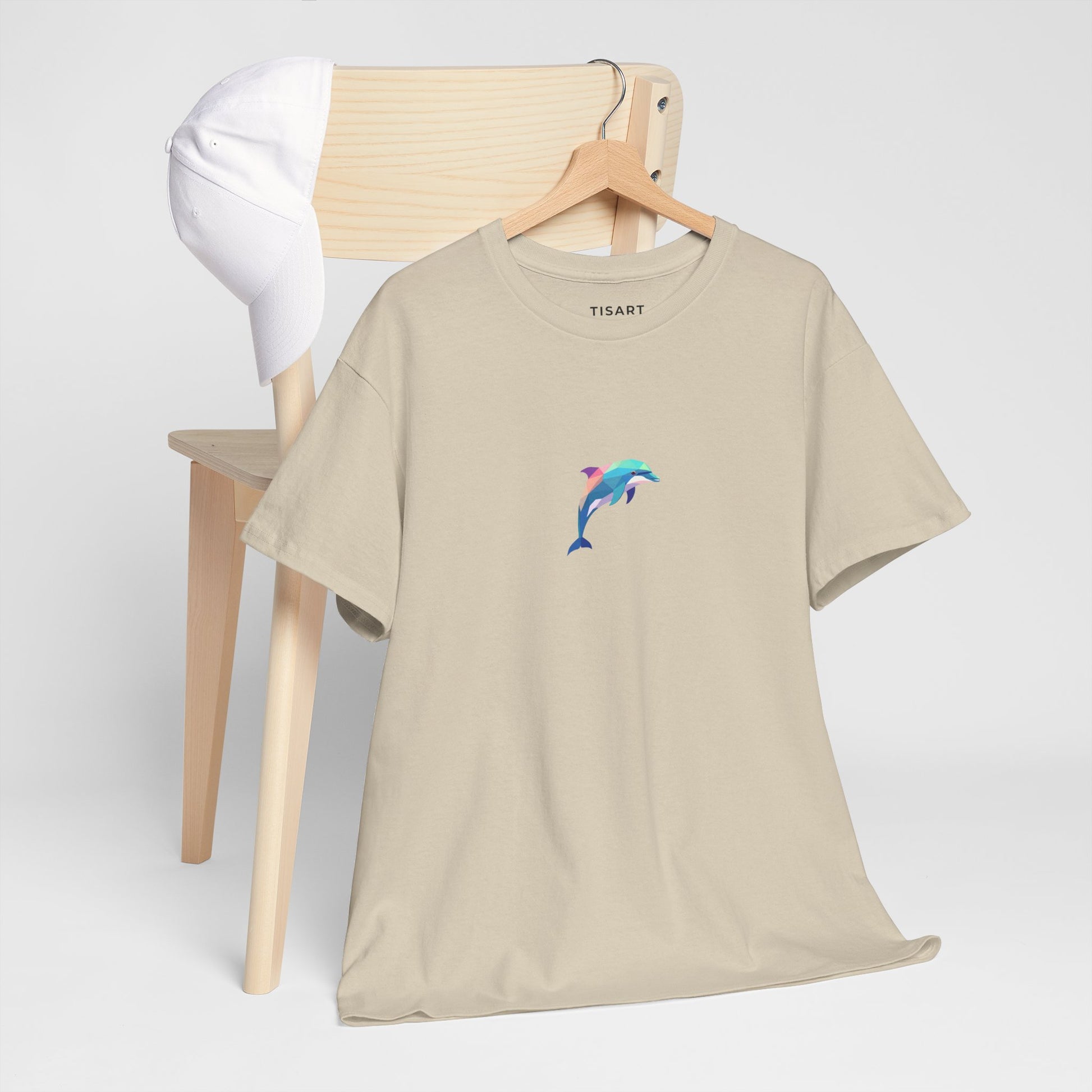 Dolphin Graphic Men-Women  100% Cotton T-Shirt