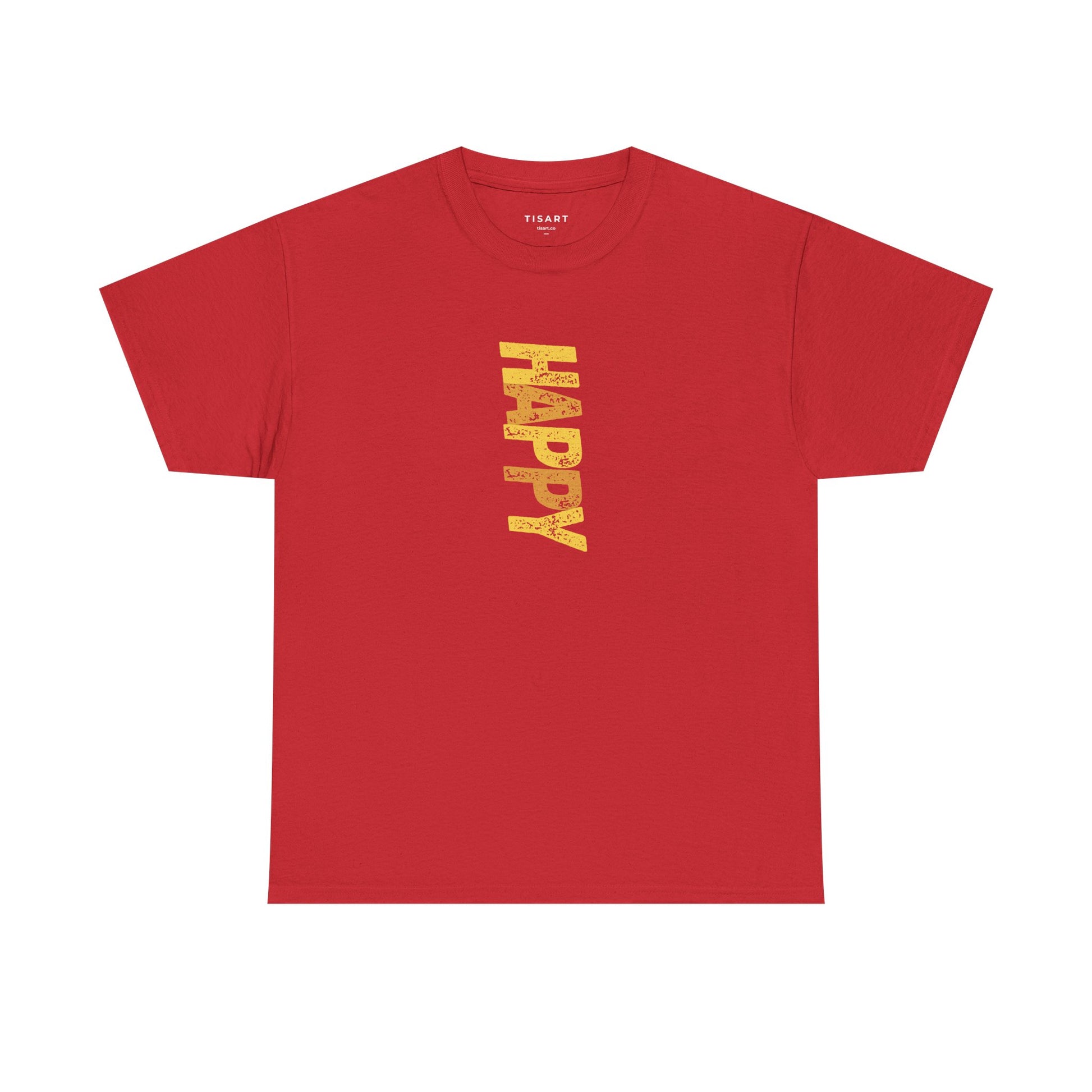 Happy T-Shirt - Men-Women T-Shirt - 100% Cotton