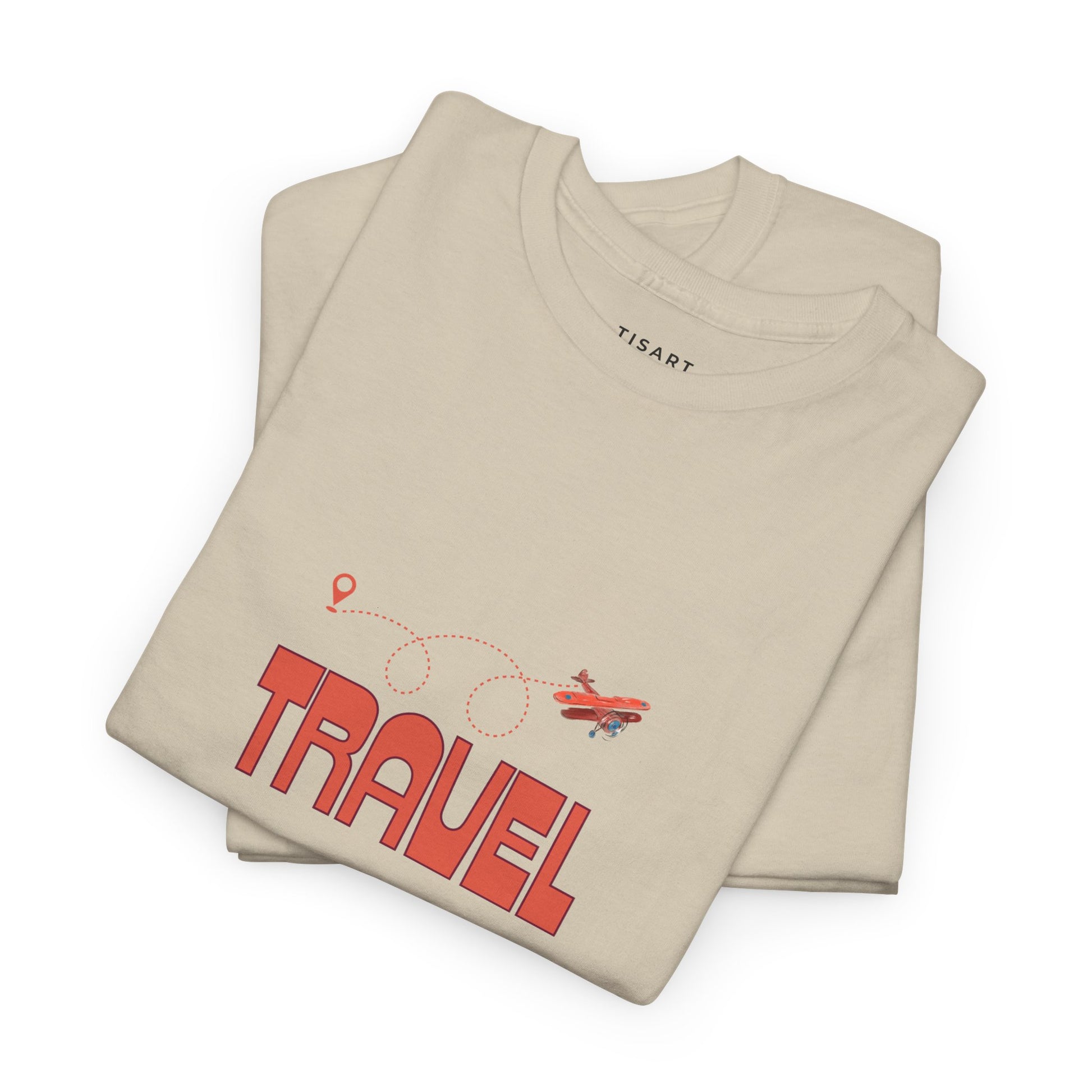 Travel T-Shirt - Men-Women T-Shirt - 100% Cotton