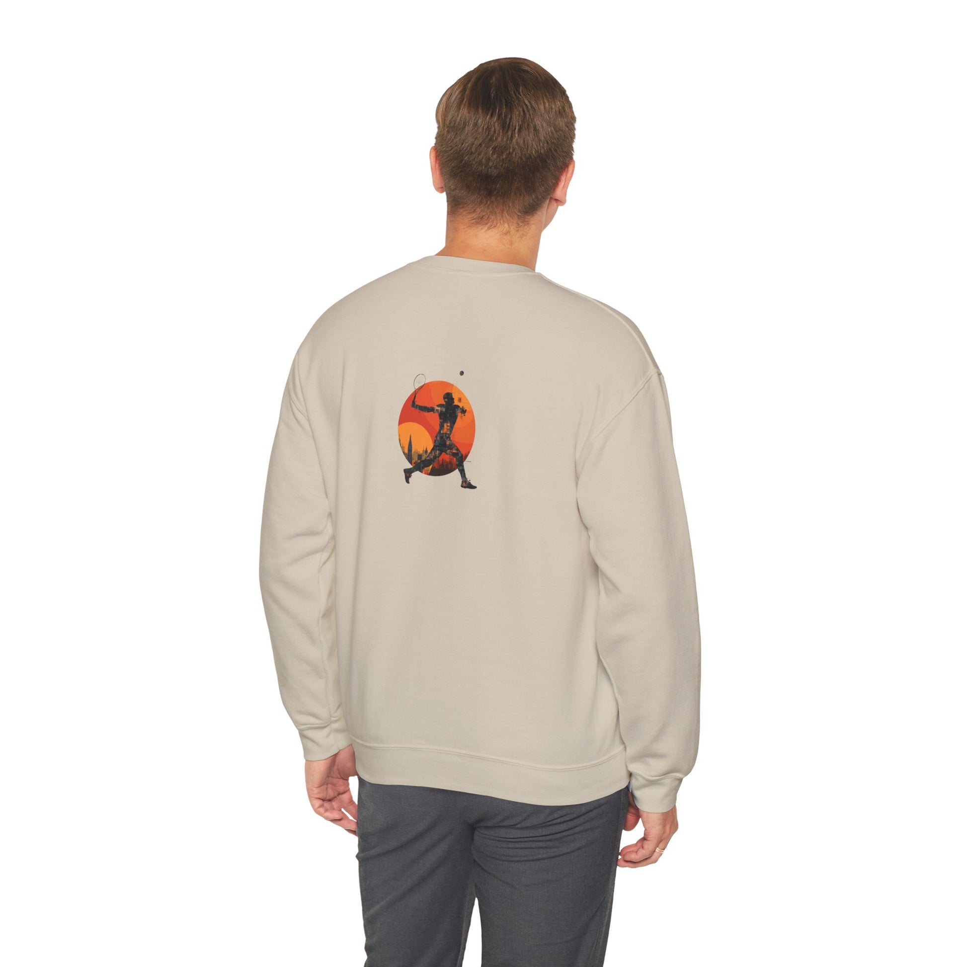 Tennis Sunrise Graphic Sweatshirt