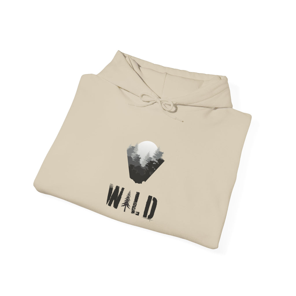 Wild Graphic Hoodie, Premium Heavy Blend Streetwear Hoodie