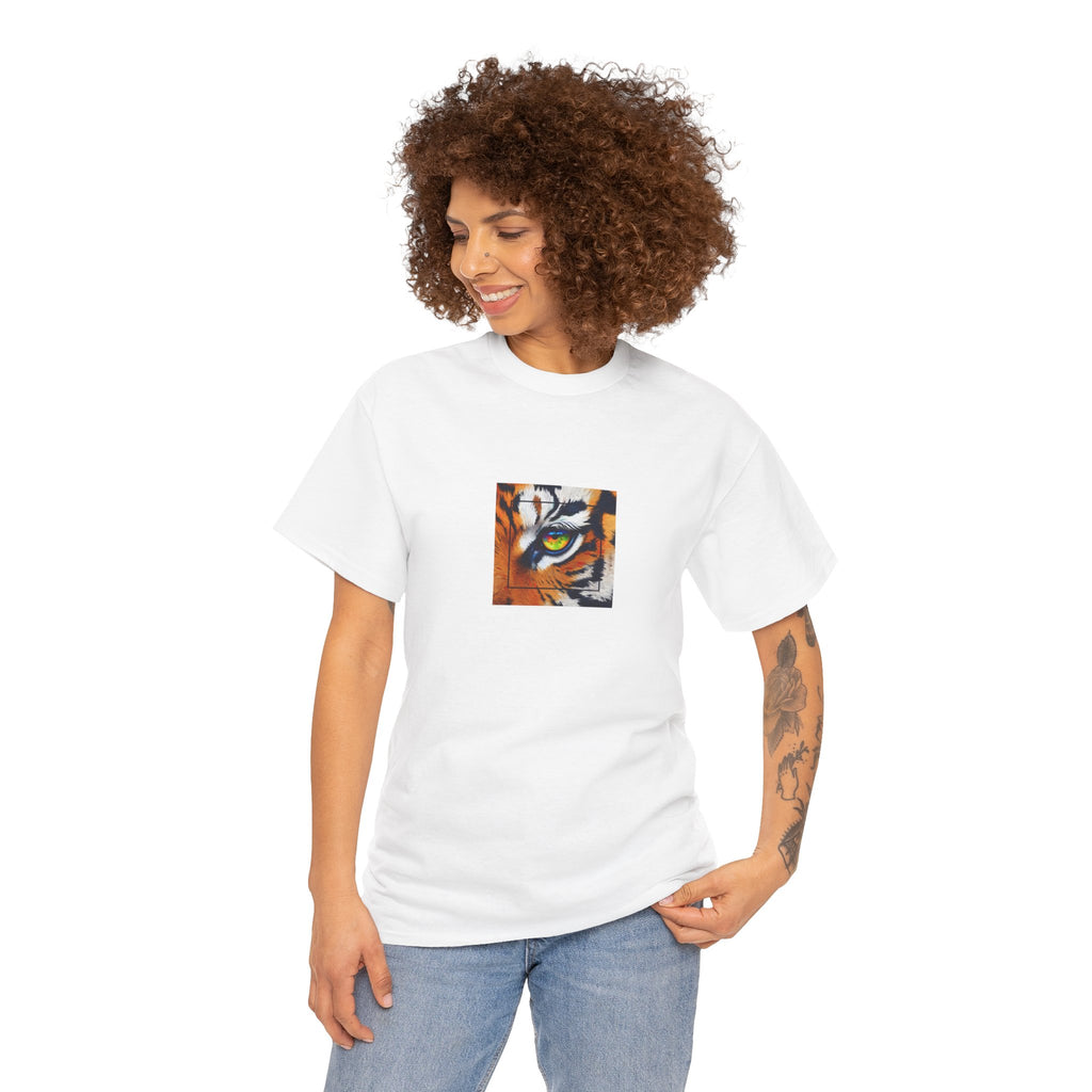 Leopard Graphic T-Shirt Men-Women T-Shirt %100 Cotton