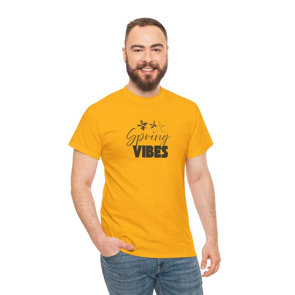 Spring Vibes T-Shirt - Women T-Shirt - 100% Cotton