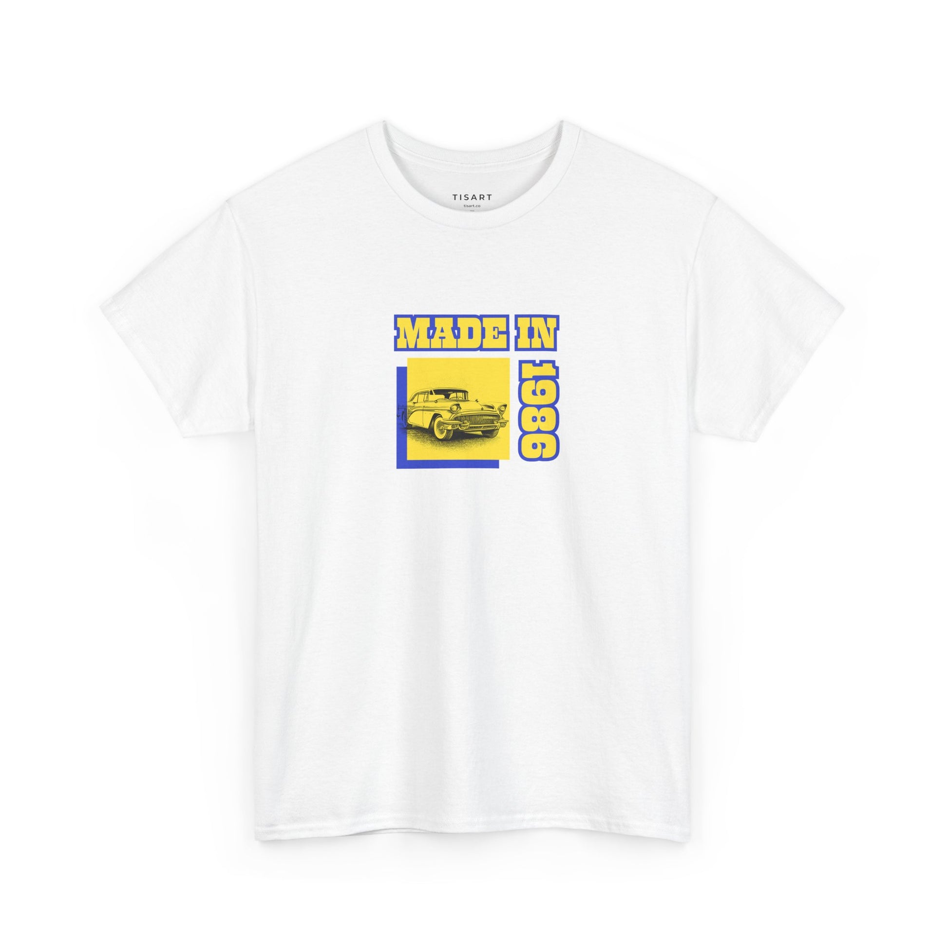 Made in 1986 T-Shirt - Men-Women T-Shirt - 100% Cotton