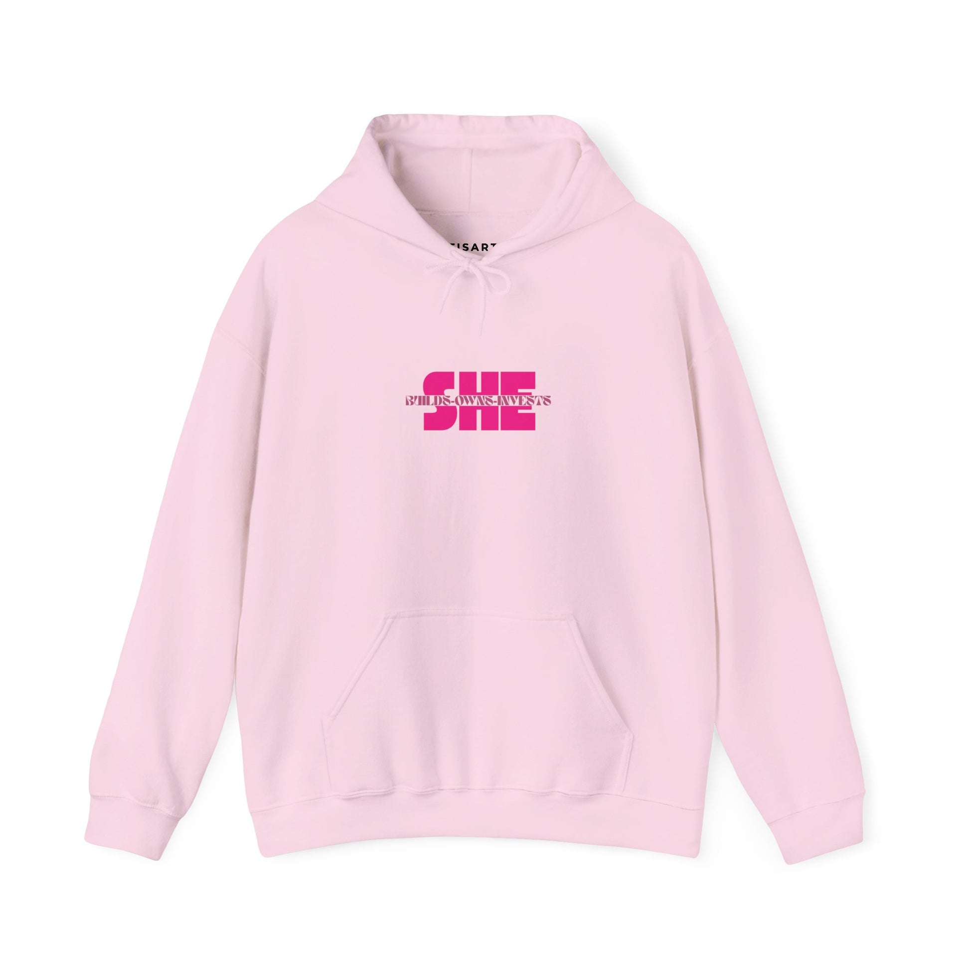 She Graphic Hoodie,Premium Unisex Heavy Blend Pullover