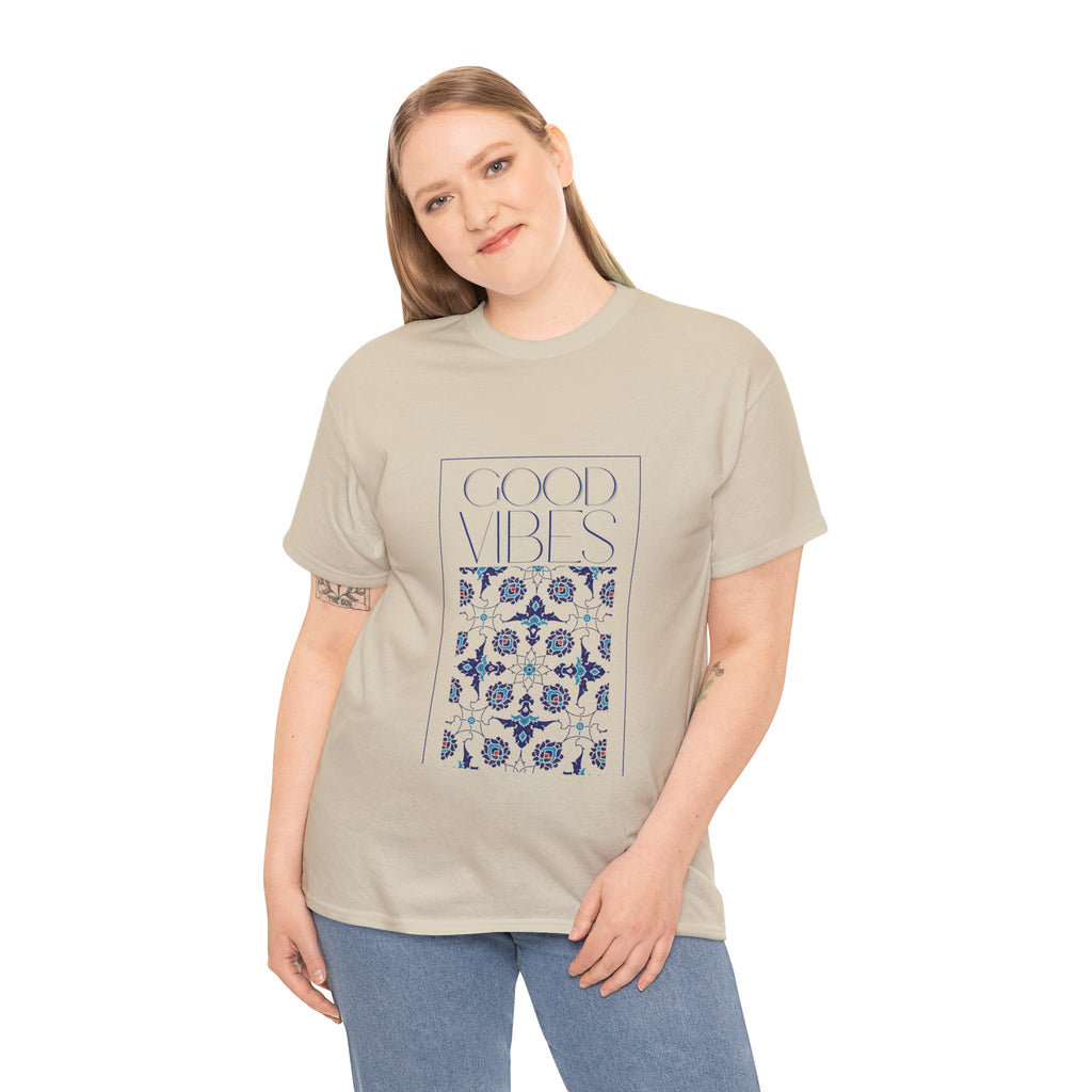 Good Vibes Women  100% Cotton T-Shirt