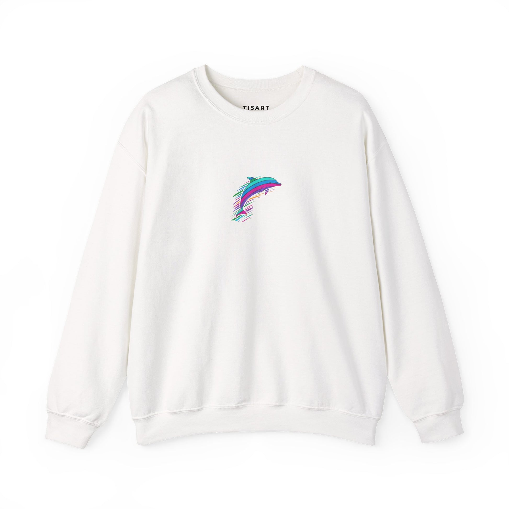 Dolphin Graphic Sweatshirt, Premium Unisex Heavy Blend Pullover