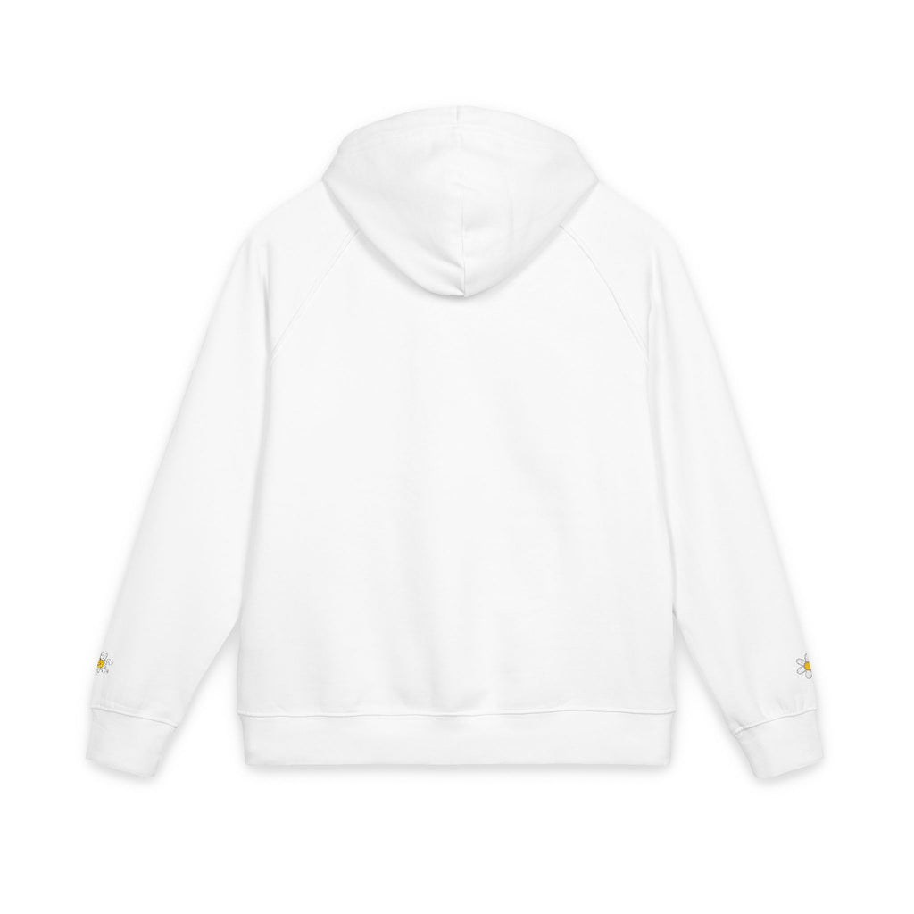 Take it Easy Hoodie Raglan Hoodie with Embroidery Details
