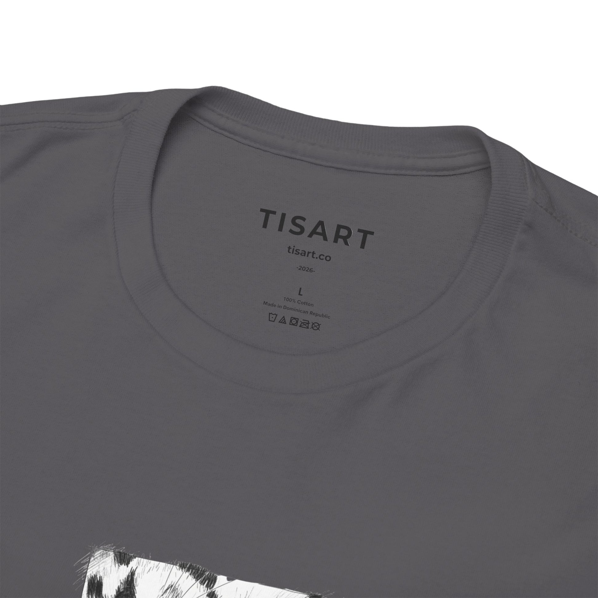 Leopard Graphic Men-Women 100% Cotton T-Shirt