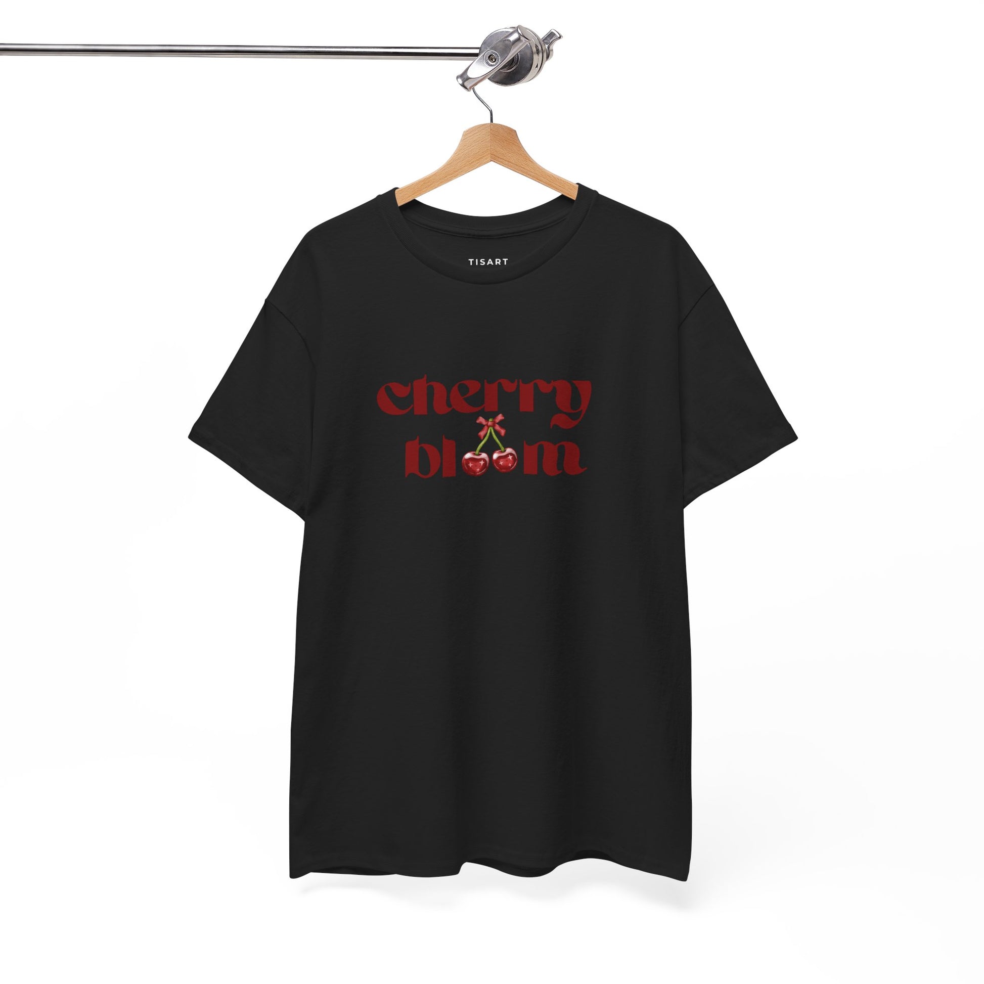 Cherry Bloom T-Shirt - Women T-Shirt - 100% Cotton