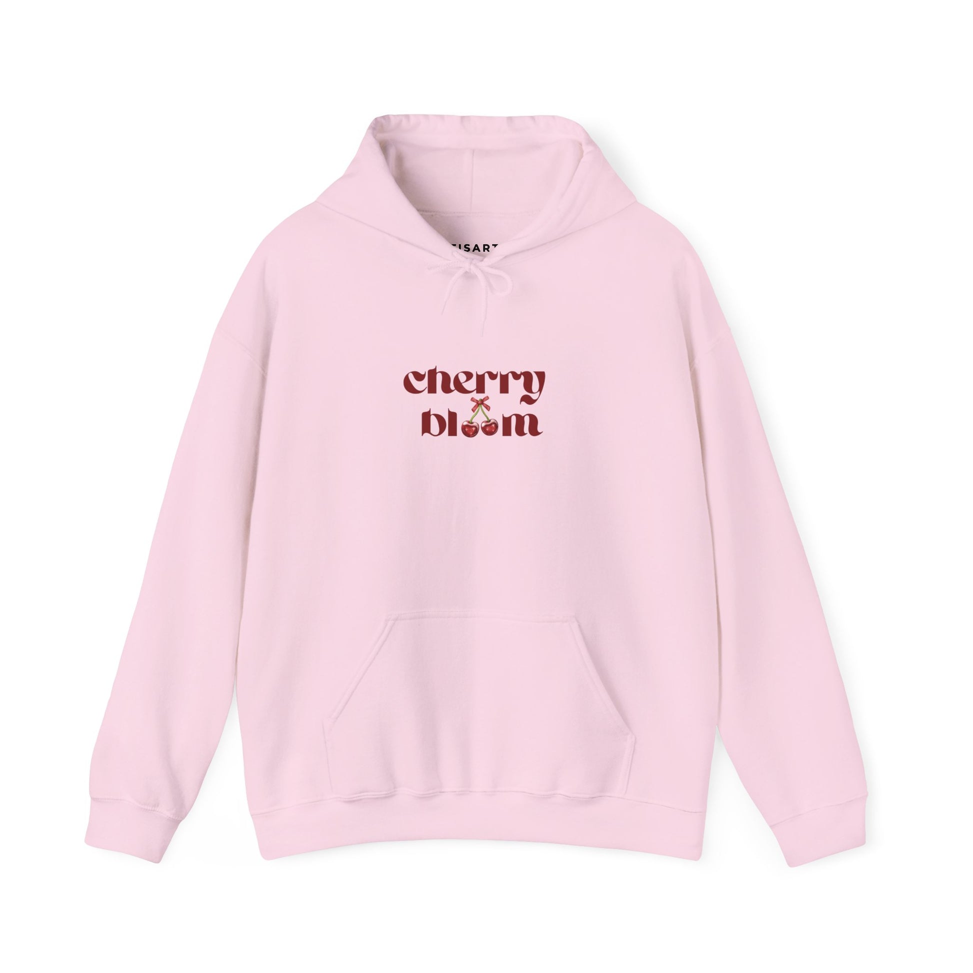 Cherry Bloom Graphic Hoodie,Premium Unisex Heavy Blend Pullover