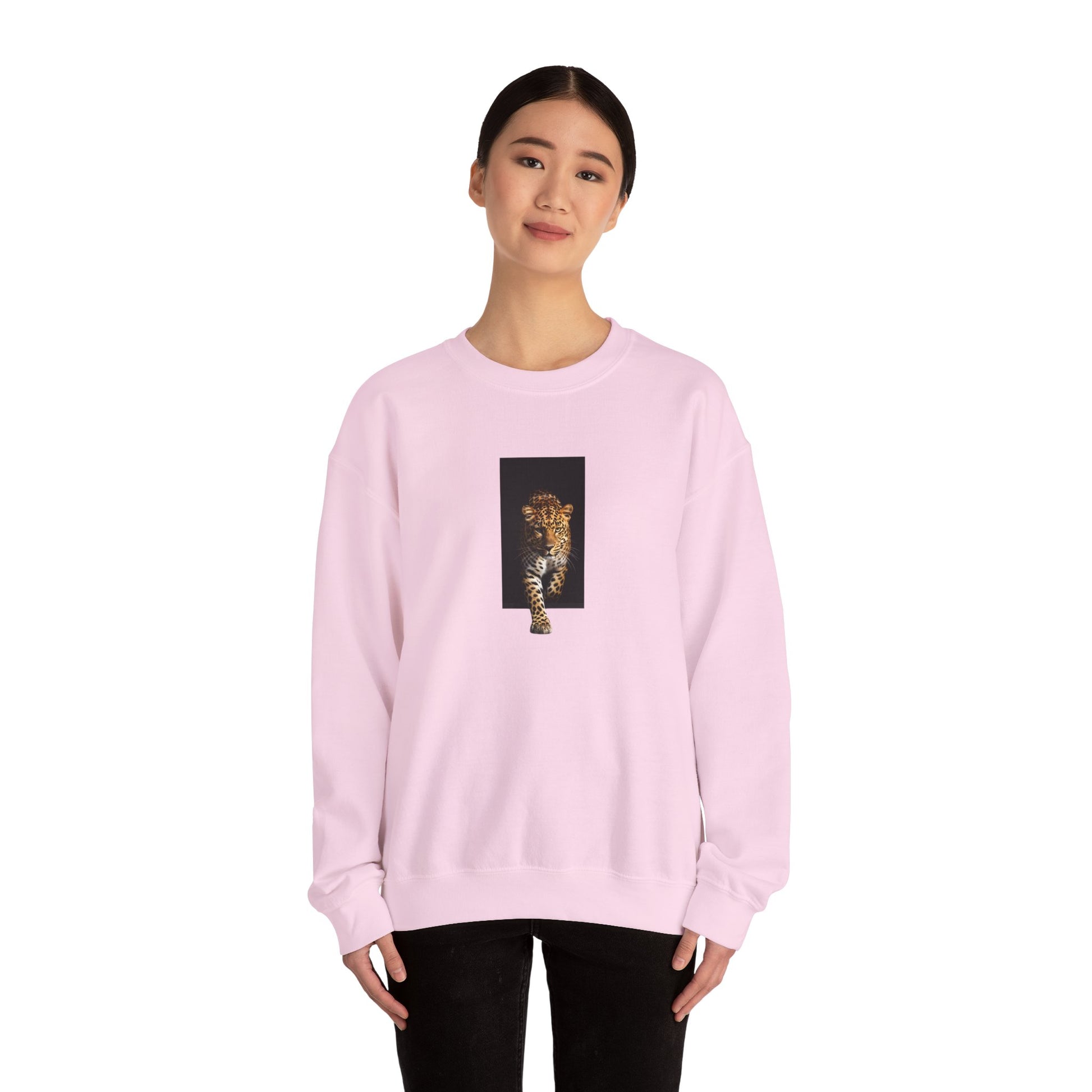 Leopard Graphic Sweatshirt