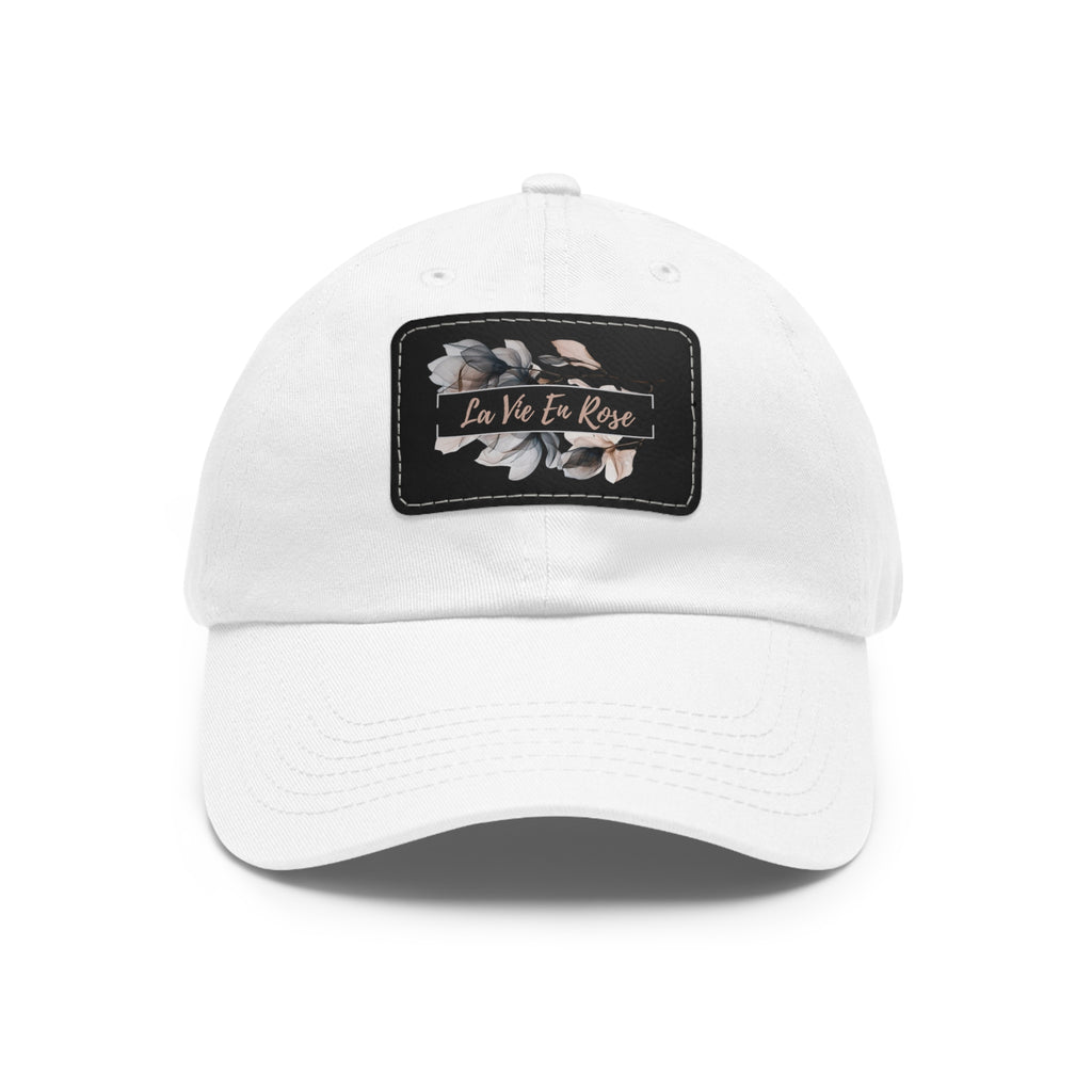 La Vie En Rose Chino Twill Women Cap - Casual Hat with Vintage Buckle