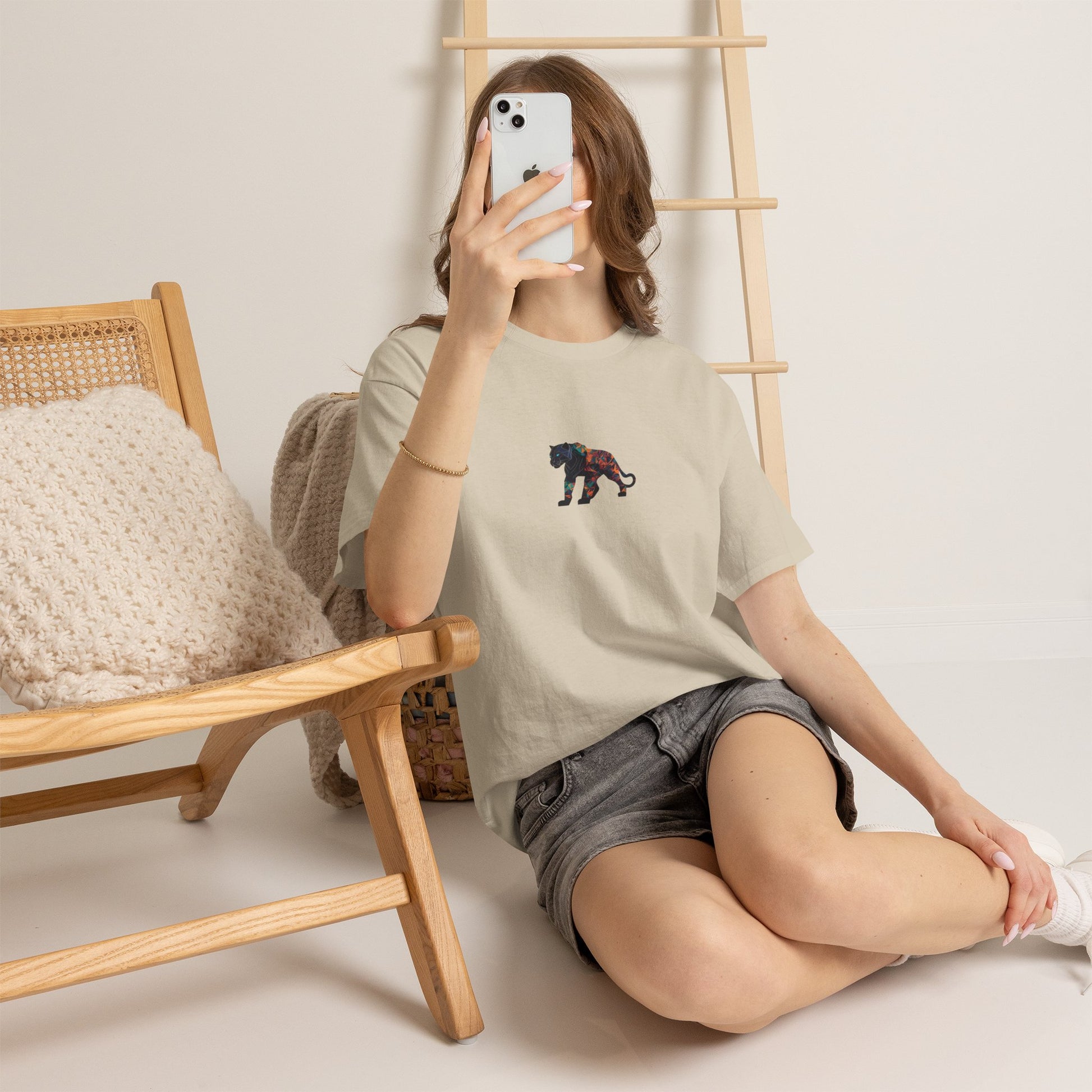 Black Panter Graphic Men-Women  100% Cotton T-Shirt