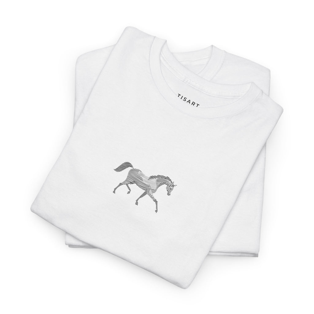 Horse Graphic Men-Women  100% Cotton T-Shirt