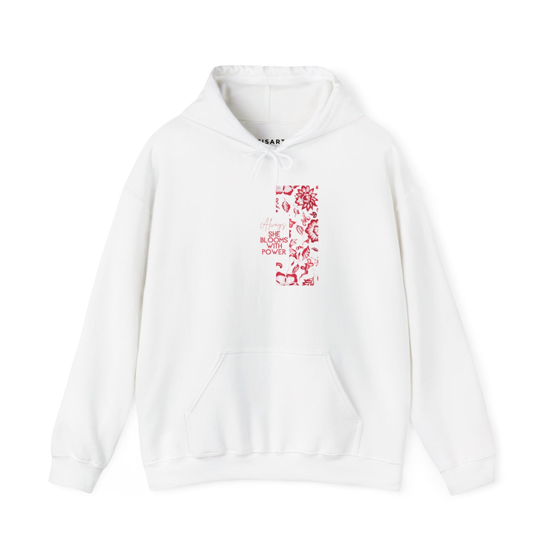 She Blooms With Power Graphic Hoodie
