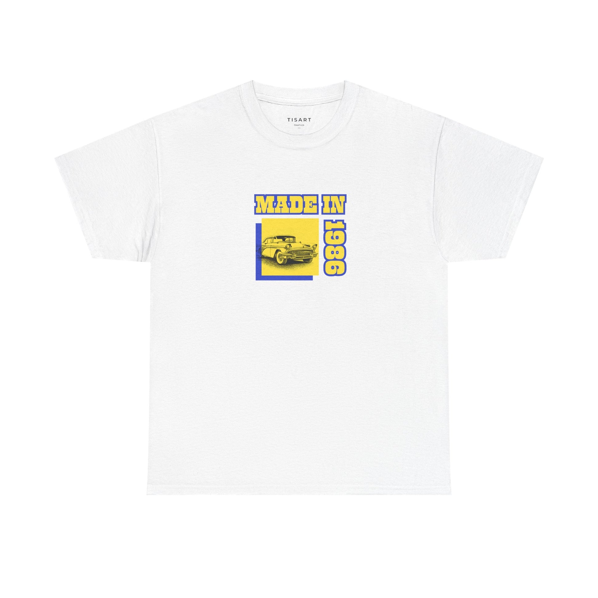 Made in 1986 T-Shirt - Men-Women T-Shirt - 100% Cotton