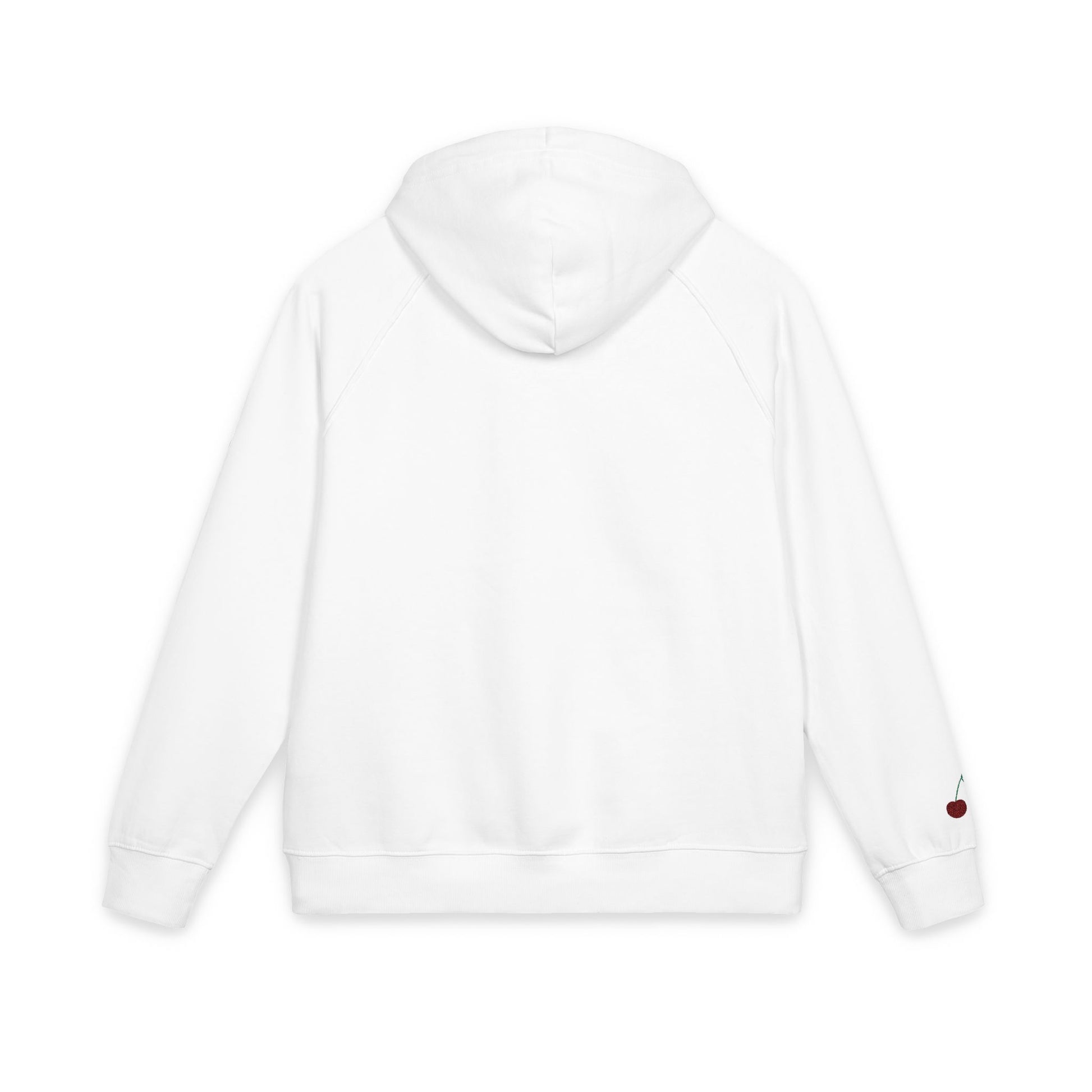 Organic Hoodie - Cozy and Sustainable Unisex Raglan Hoodie with Embroidery Details