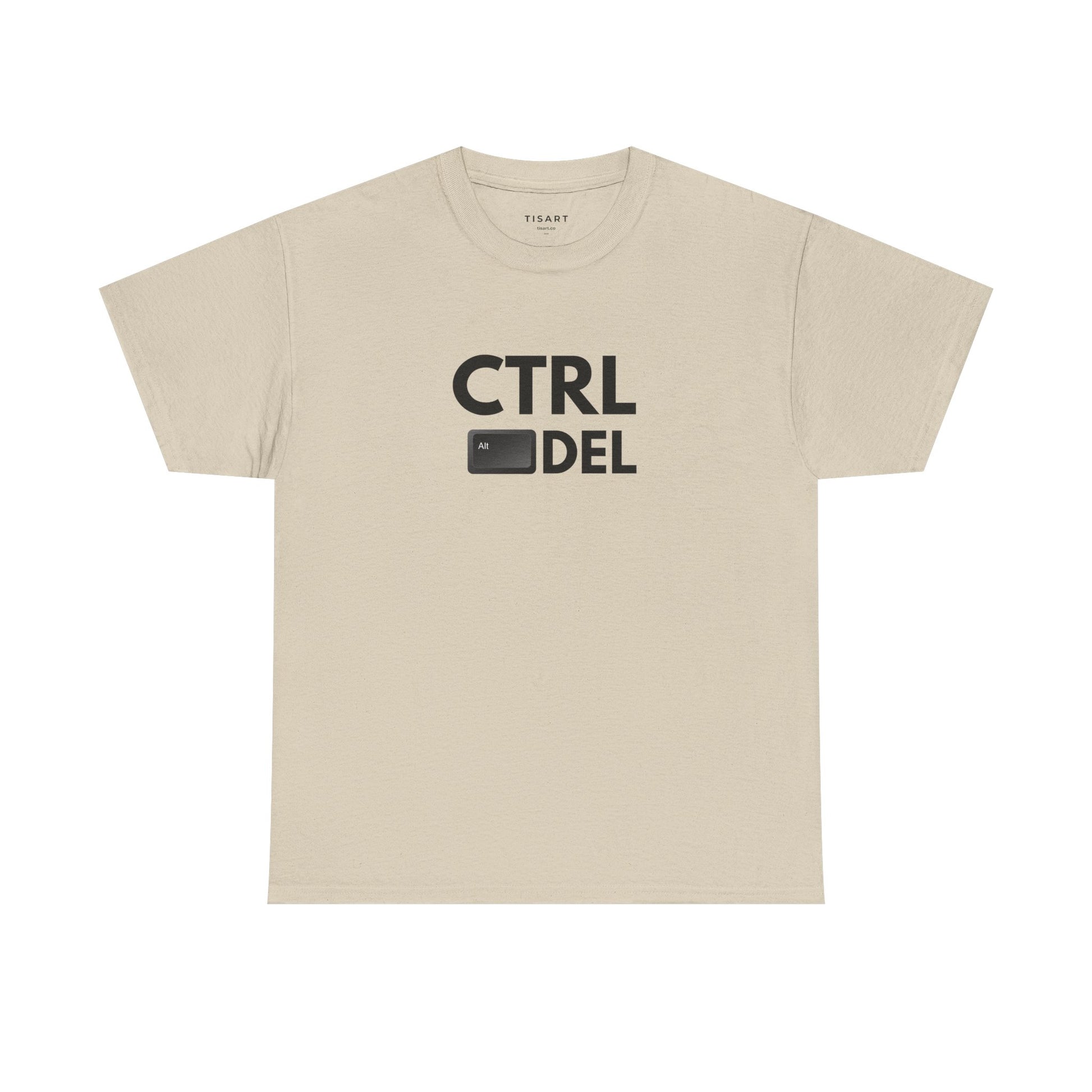 Ctrl Alt Del T-Shirt - Men-Women T-Shirt - 100% Cotton