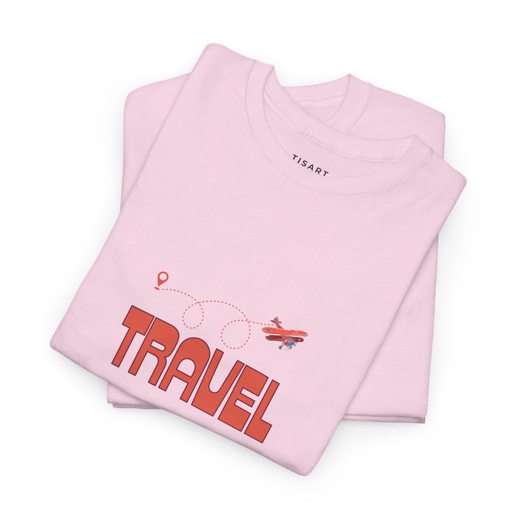 Travel T-Shirt - Men-Women T-Shirt - 100% Cotton