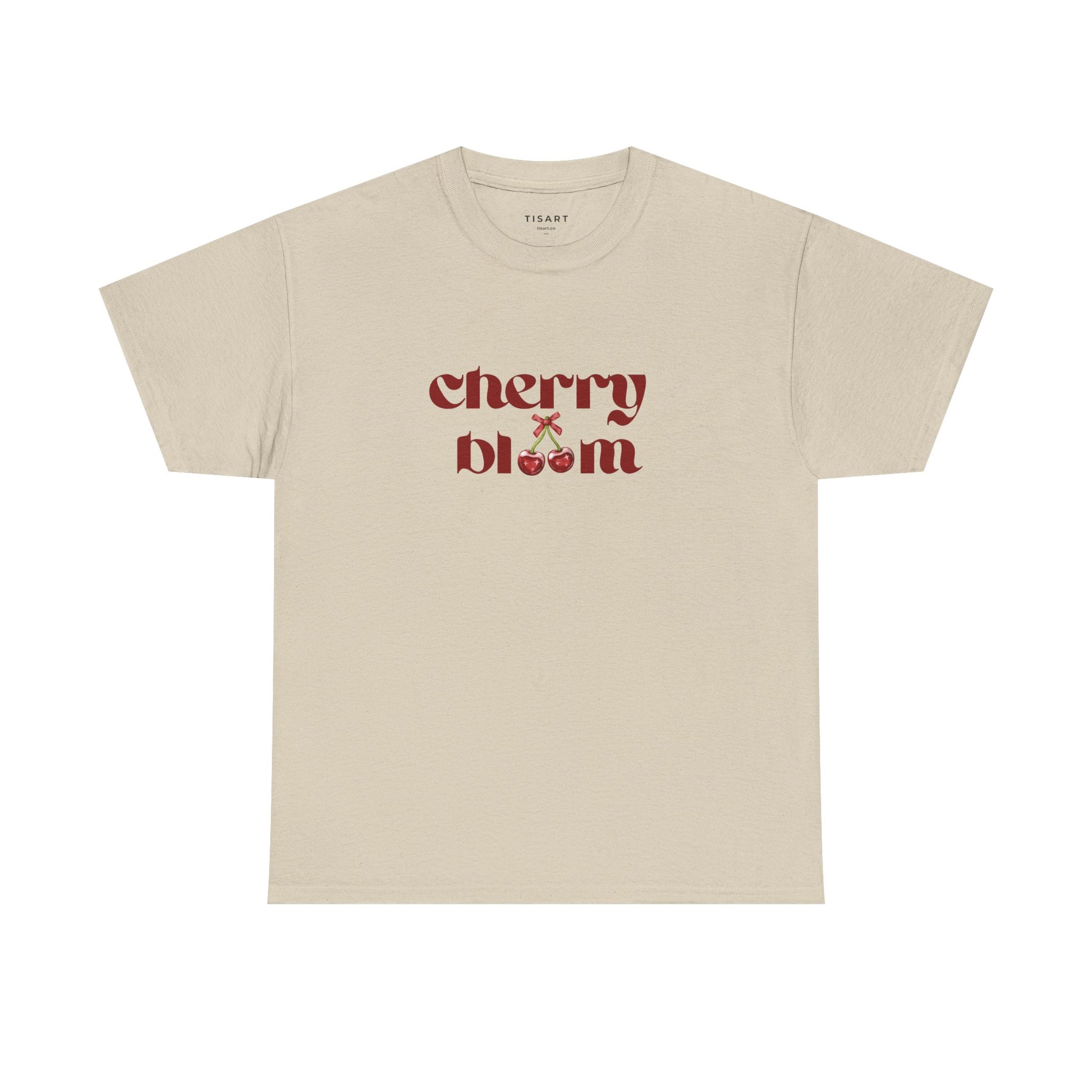 Cherry Bloom T-Shirt - Women T-Shirt - 100% Cotton