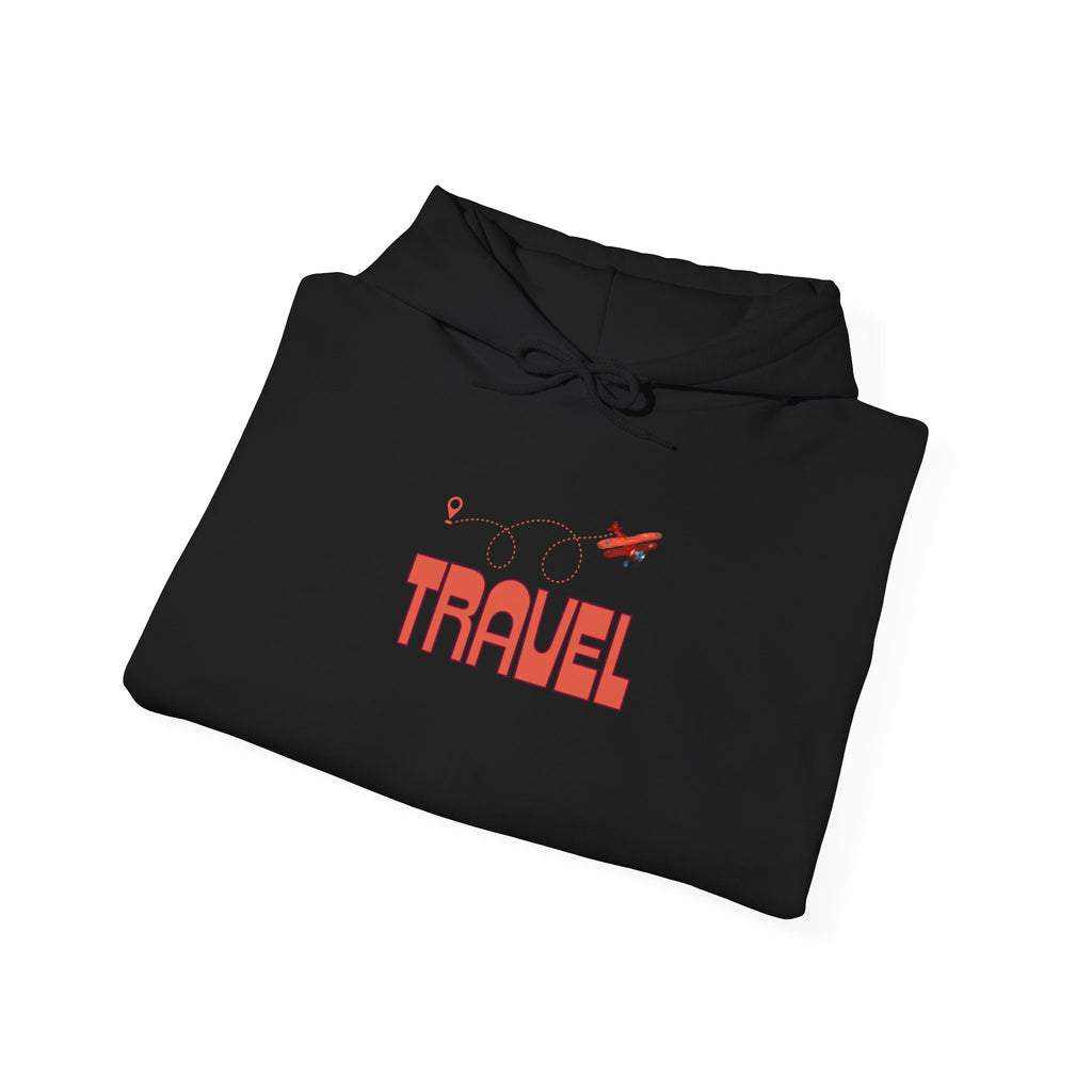 Travel Graphic Hoodie,Premium Unisex Heavy Blend Pullover