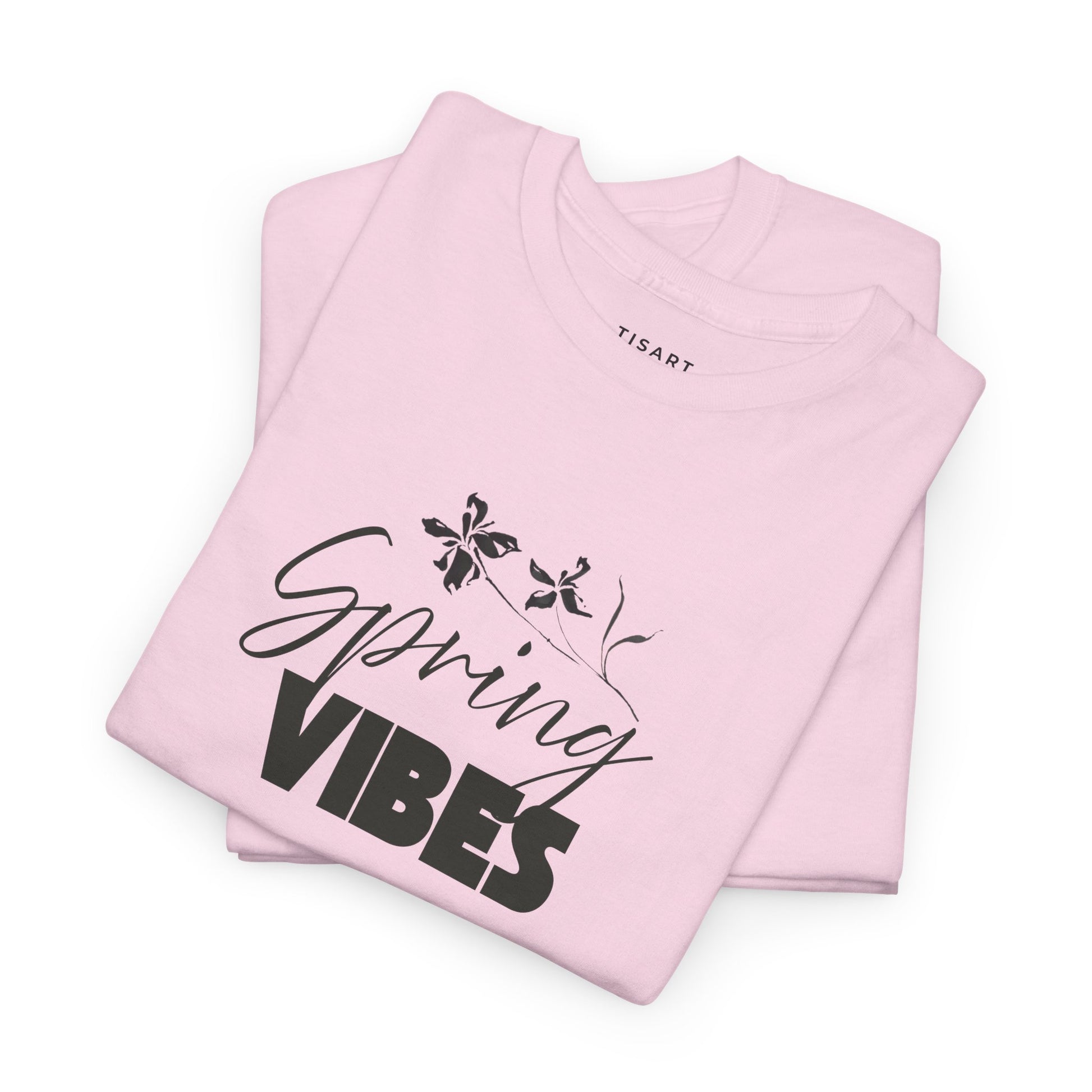 Spring Vibes T-Shirt - Women T-Shirt - 100% Cotton