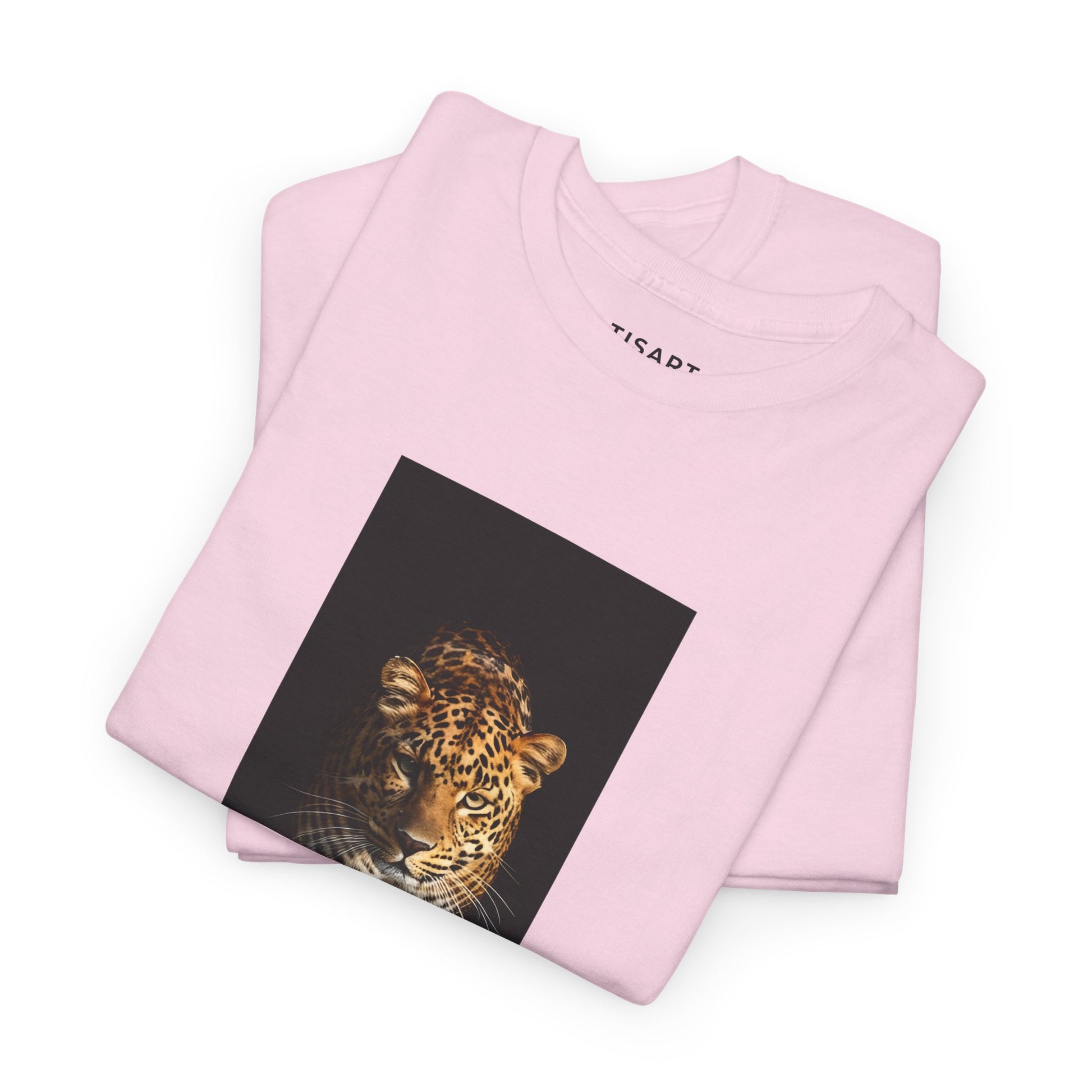 Leopard Graphic Men-Women 100% Cotton T-Shirt