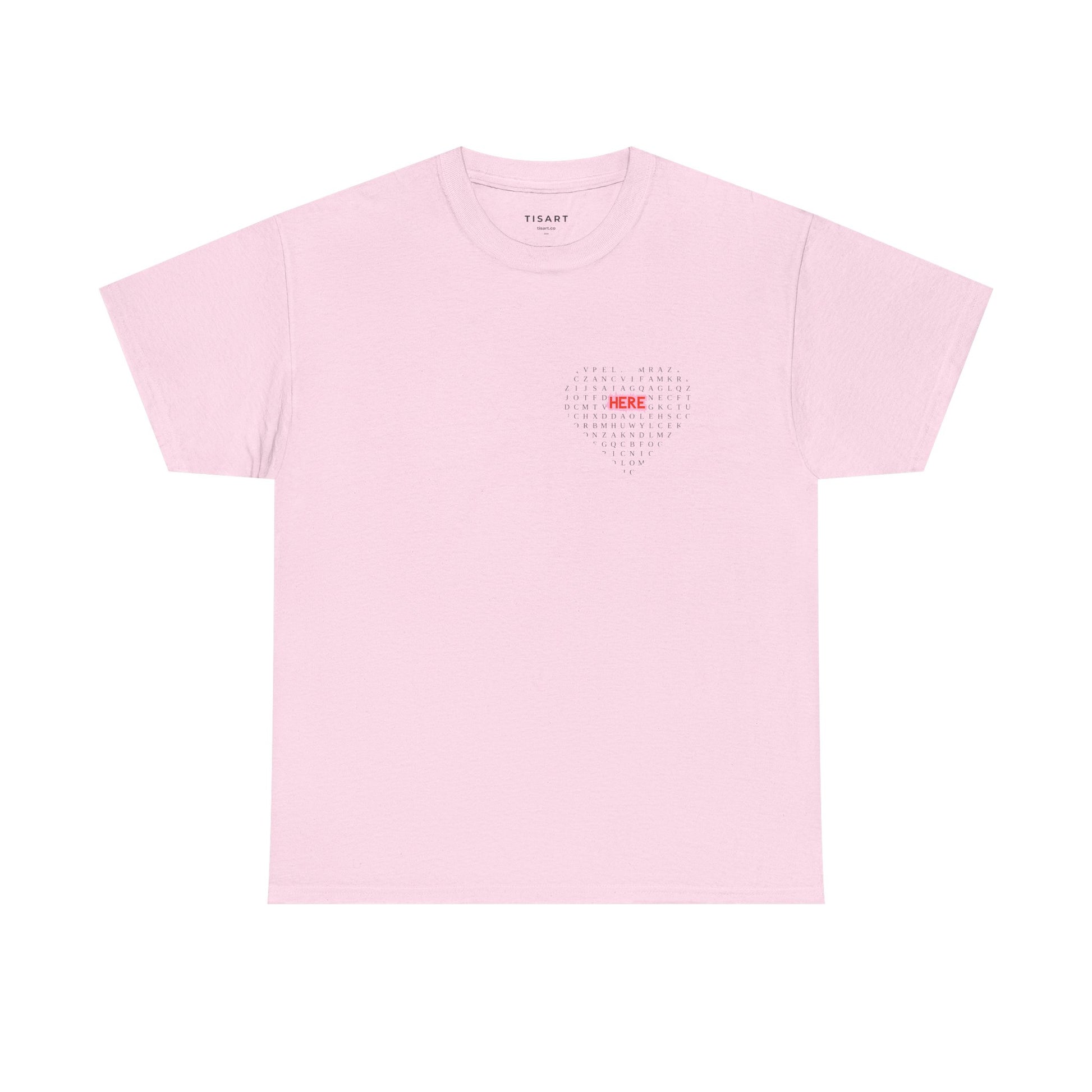 Here is Puzzle T-Shirt - Men-Women T-Shirt - 100% Cotton