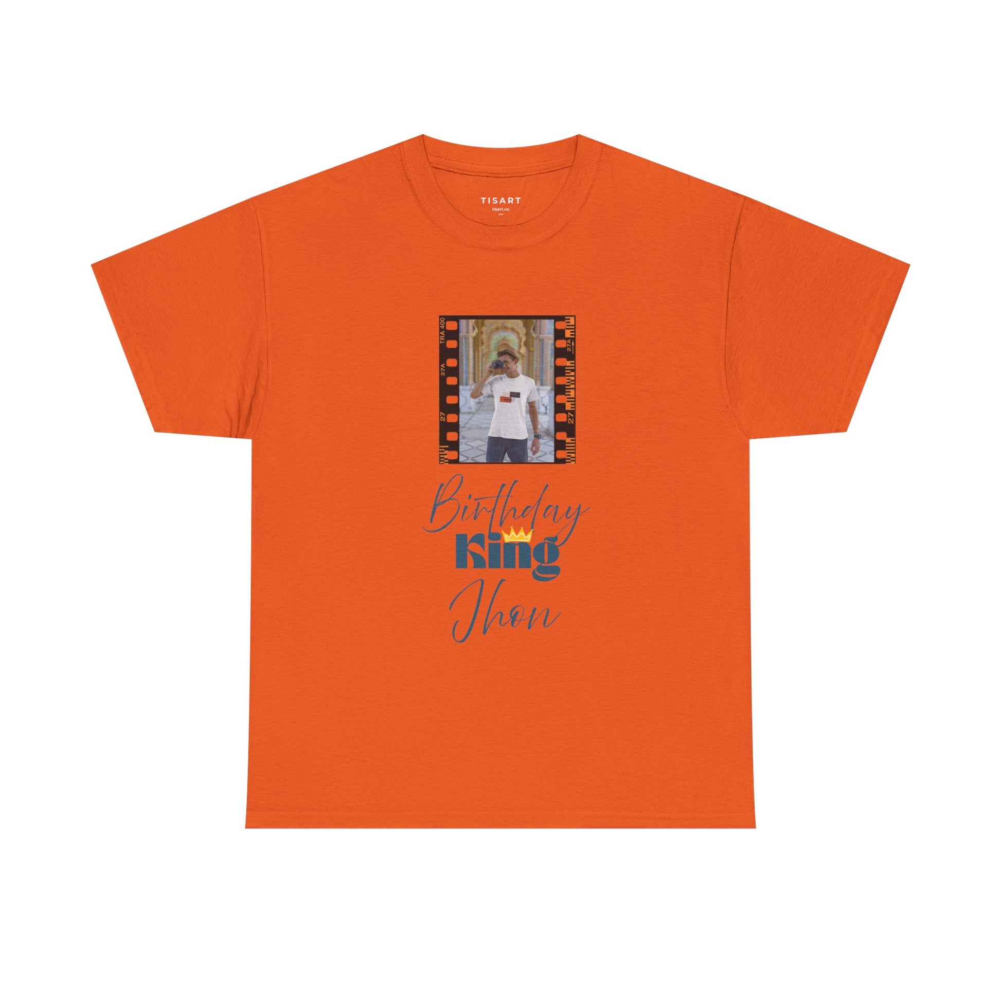 Happy Birthday King T-Shirt - Men T-Shirt - 100% Cotton