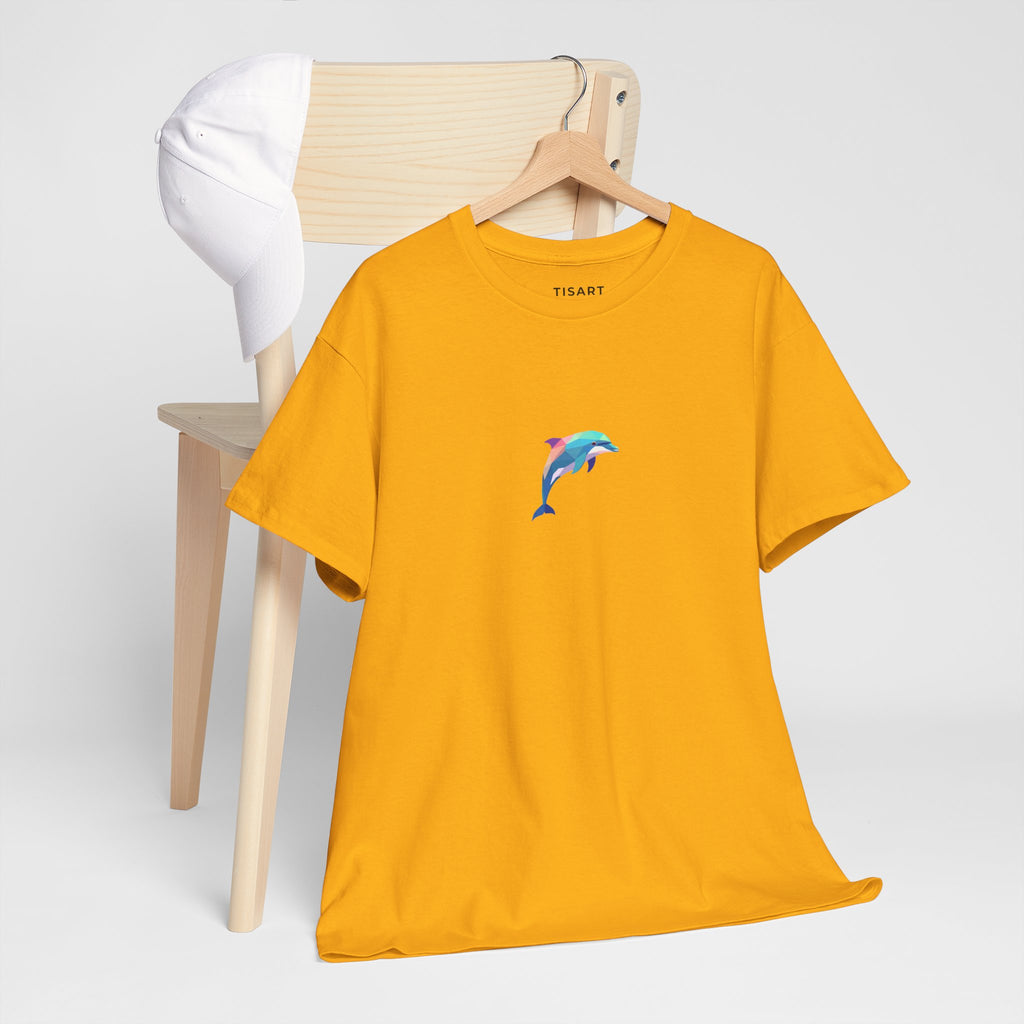 Dolphin Graphic Men-Women  100% Cotton T-Shirt