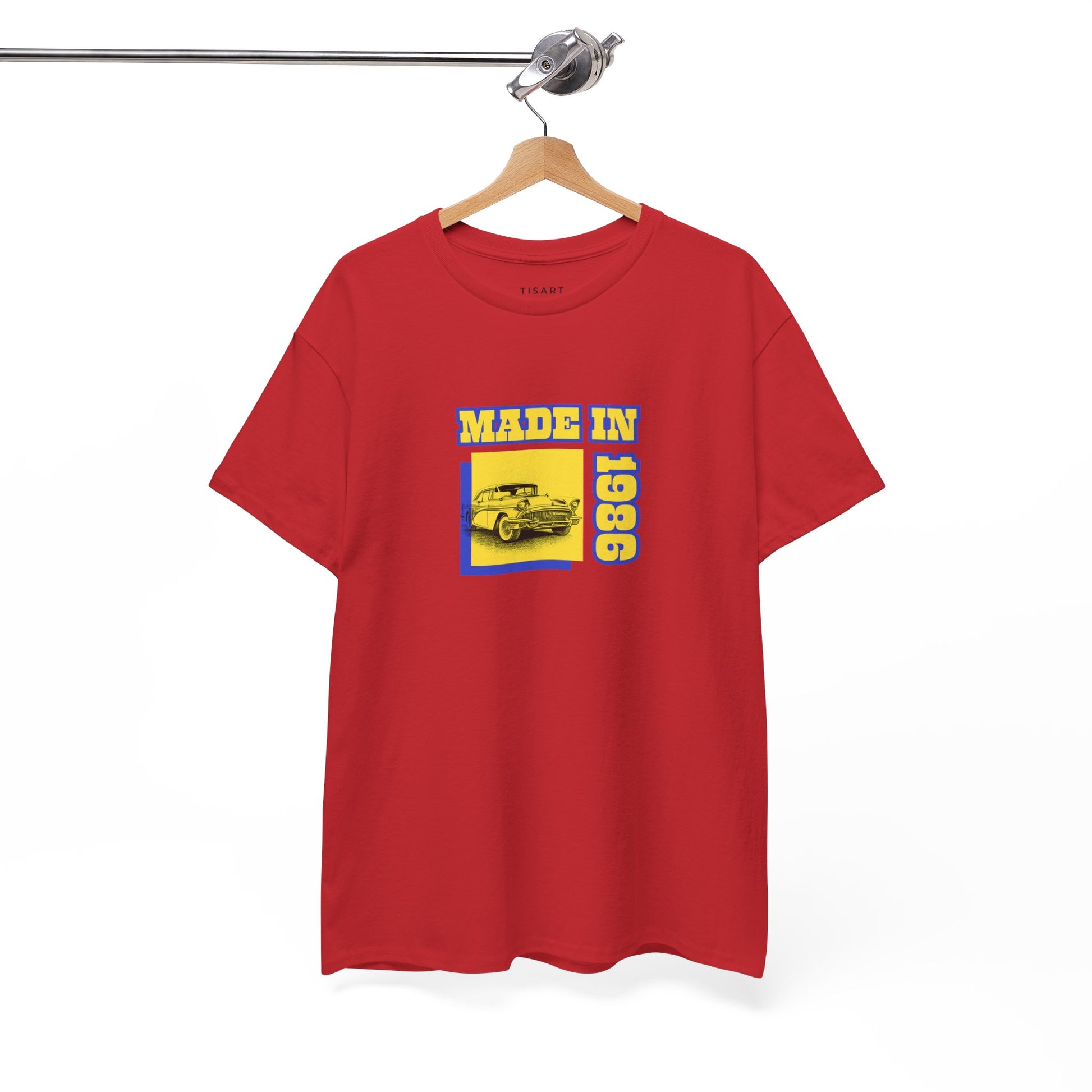 Made in 1986 T-Shirt - Men-Women T-Shirt - 100% Cotton