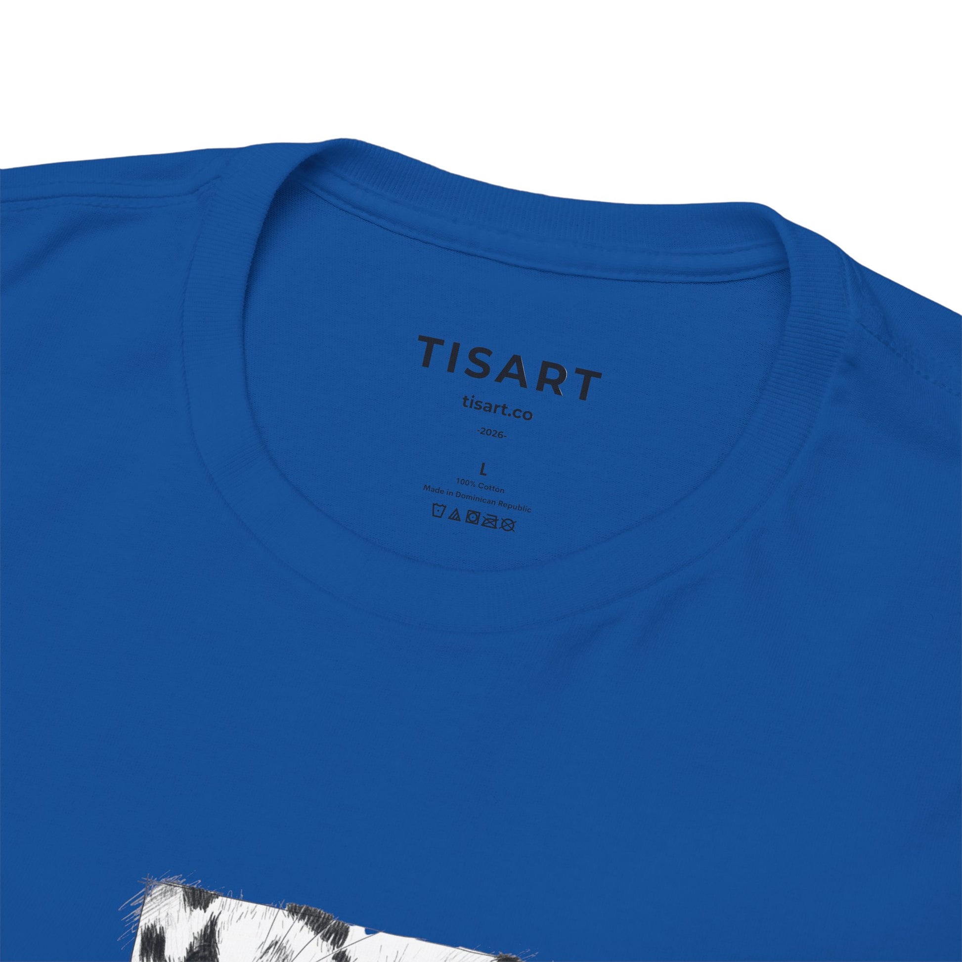 Leopard Graphic Men-Women 100% Cotton T-Shirt
