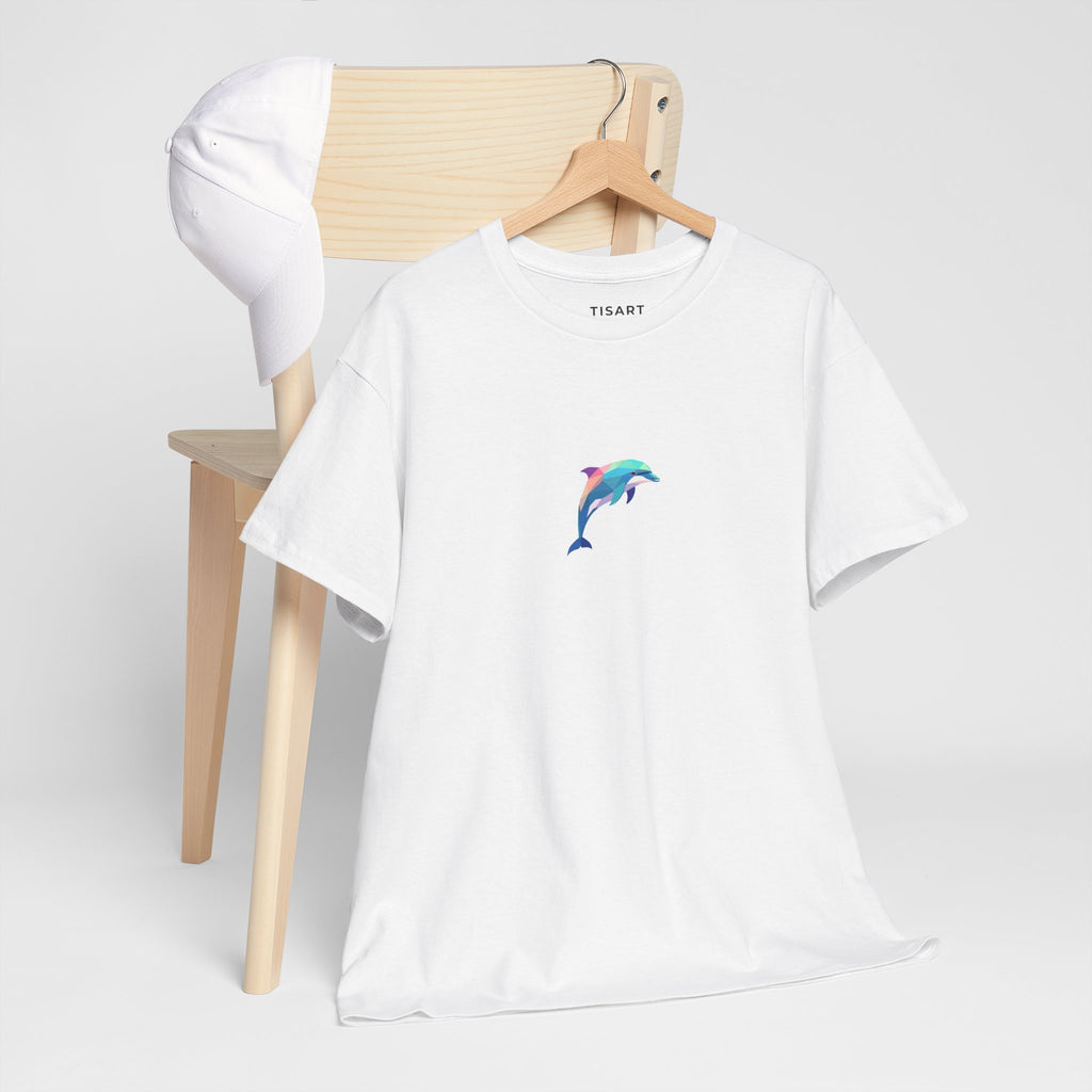 Dolphin Graphic Men-Women  100% Cotton T-Shirt