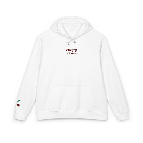 Organic Hoodie - Cozy and Sustainable Unisex Raglan Hoodie with Embroidery Details