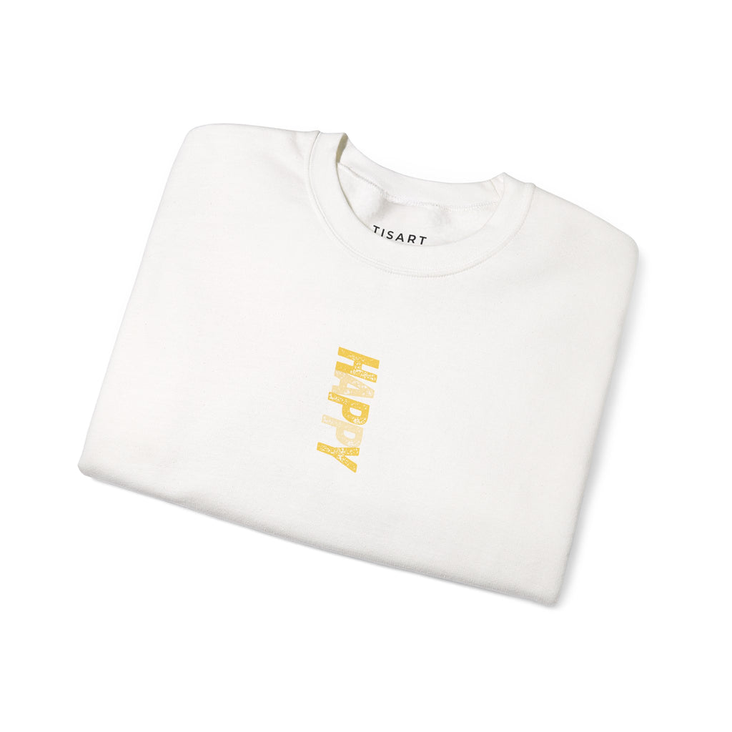 Happy Graphic Sweatshirt ,Premium Unisex Heavy Blend Crewneck