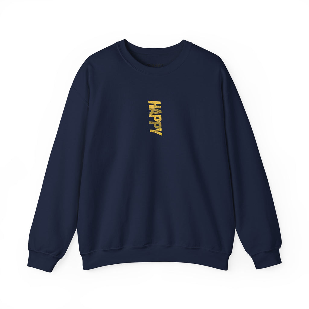 Happy Graphic Sweatshirt ,Premium Unisex Heavy Blend Crewneck