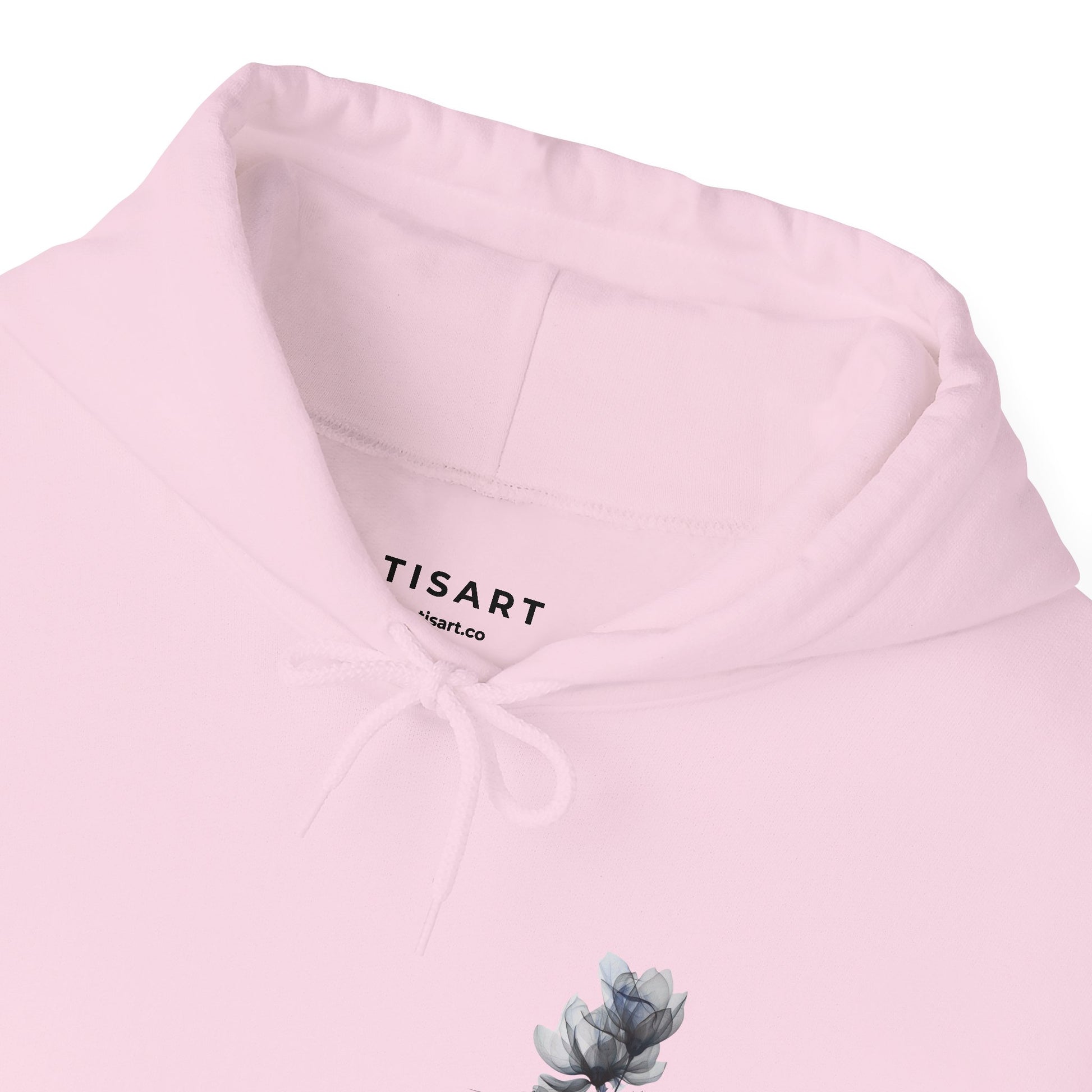 It's a Blue Feeling and Flower Graphic Hoodie