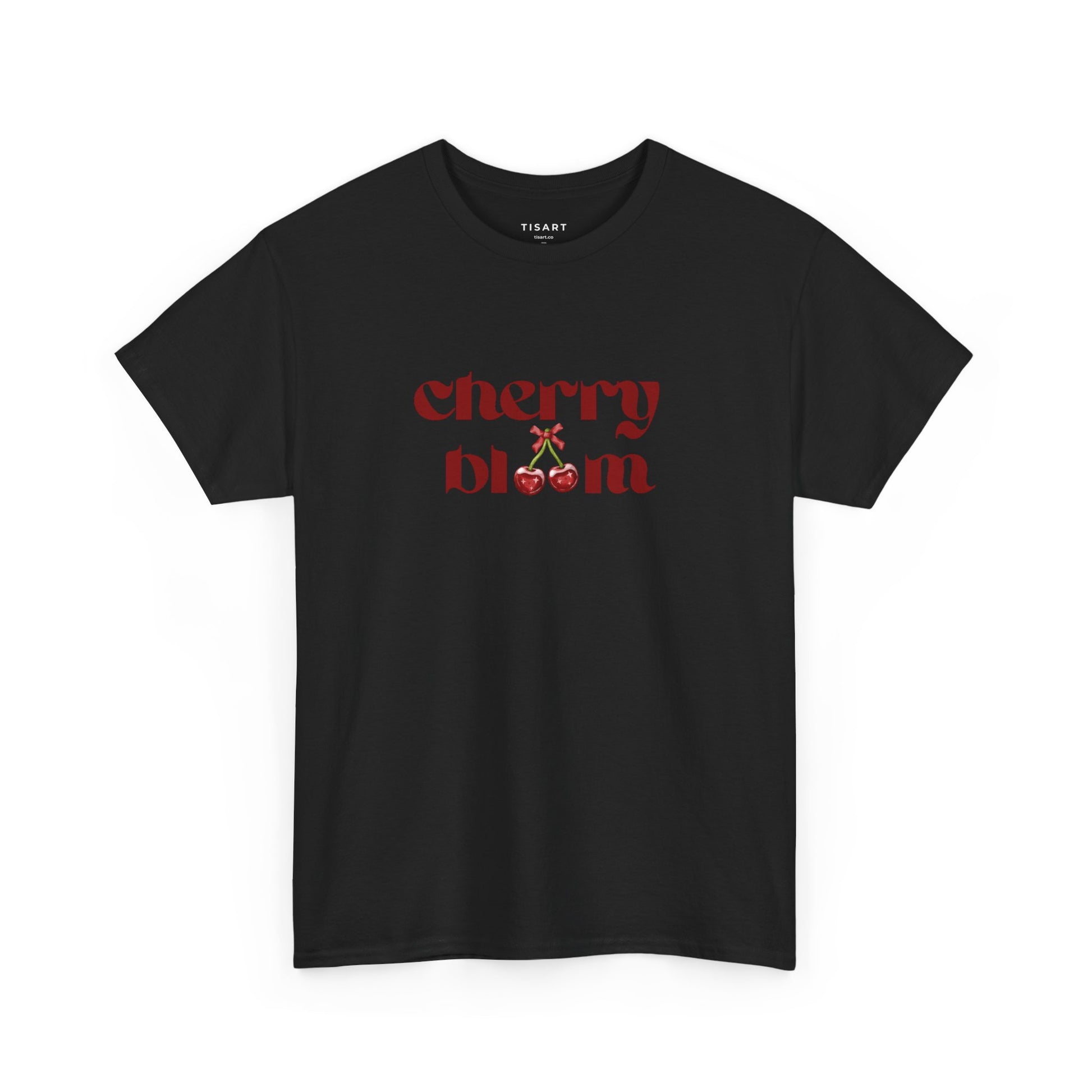 Cherry Bloom T-Shirt - Women T-Shirt - 100% Cotton
