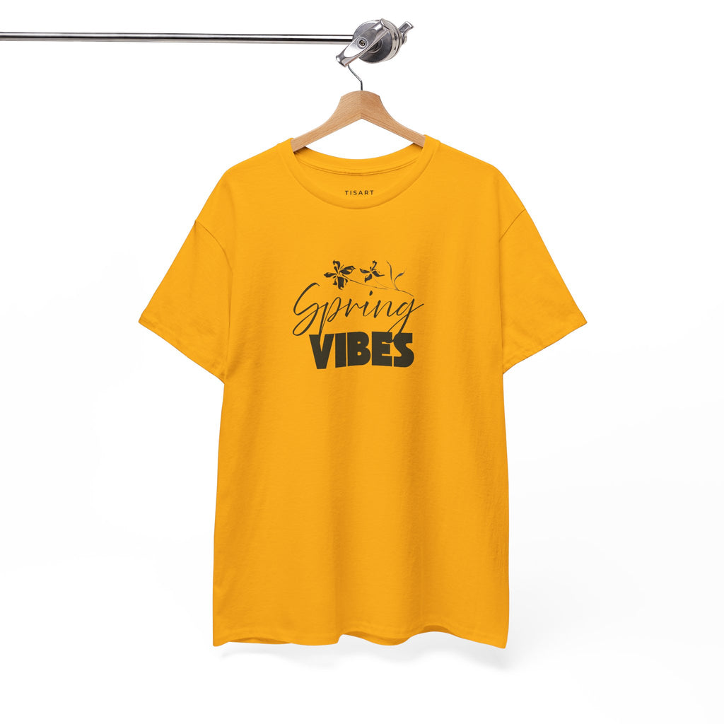 Spring Vibes T-Shirt - Women T-Shirt - 100% Cotton