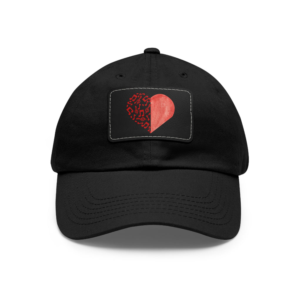 Musical Note Chino Twill Women Hat - Casual Hat with Vintage Buckle